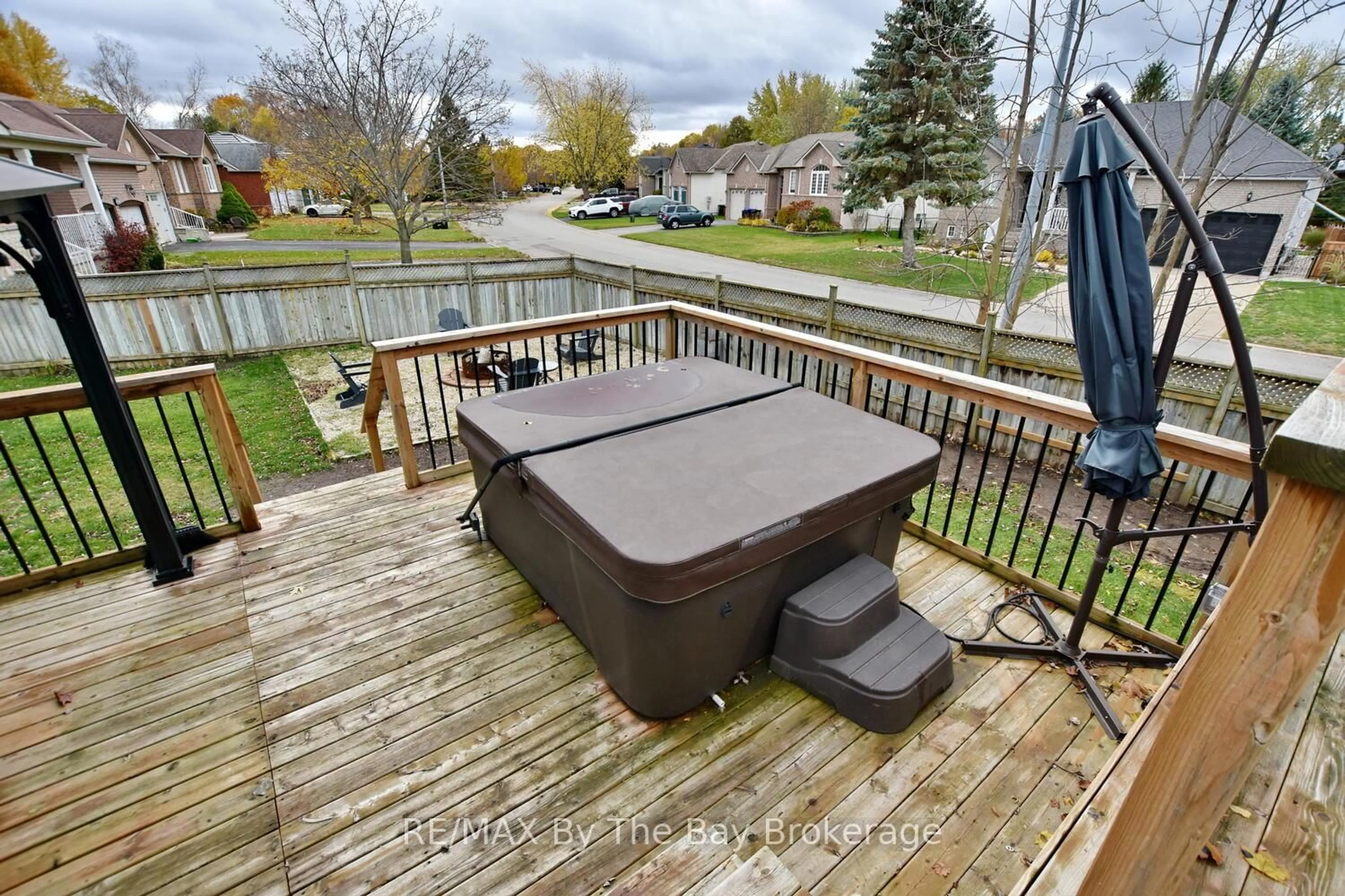 Patio, water/lake/river/ocean view for 69 Caribou Tr, Wasaga Beach Ontario L9Z 1N3