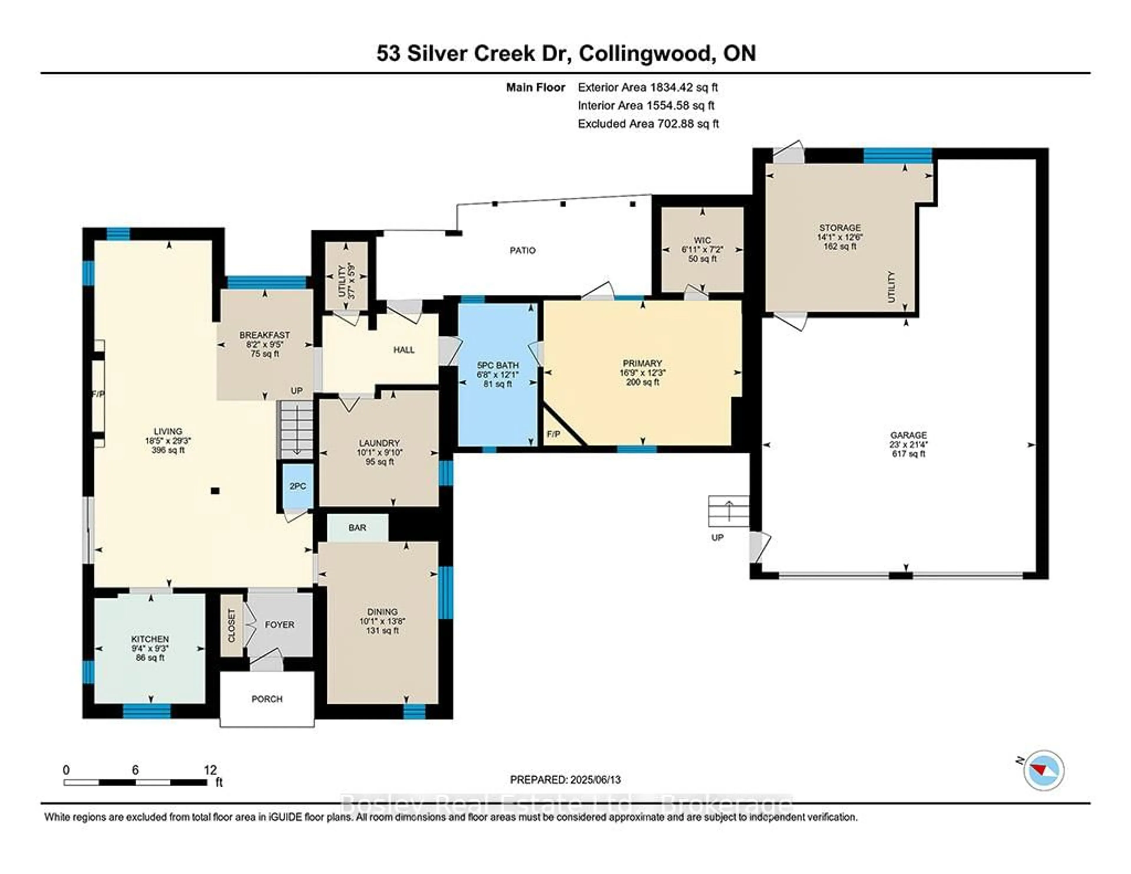 Floor plan for 53 Silver Creek Dr, Collingwood Ontario L9Y 4W9