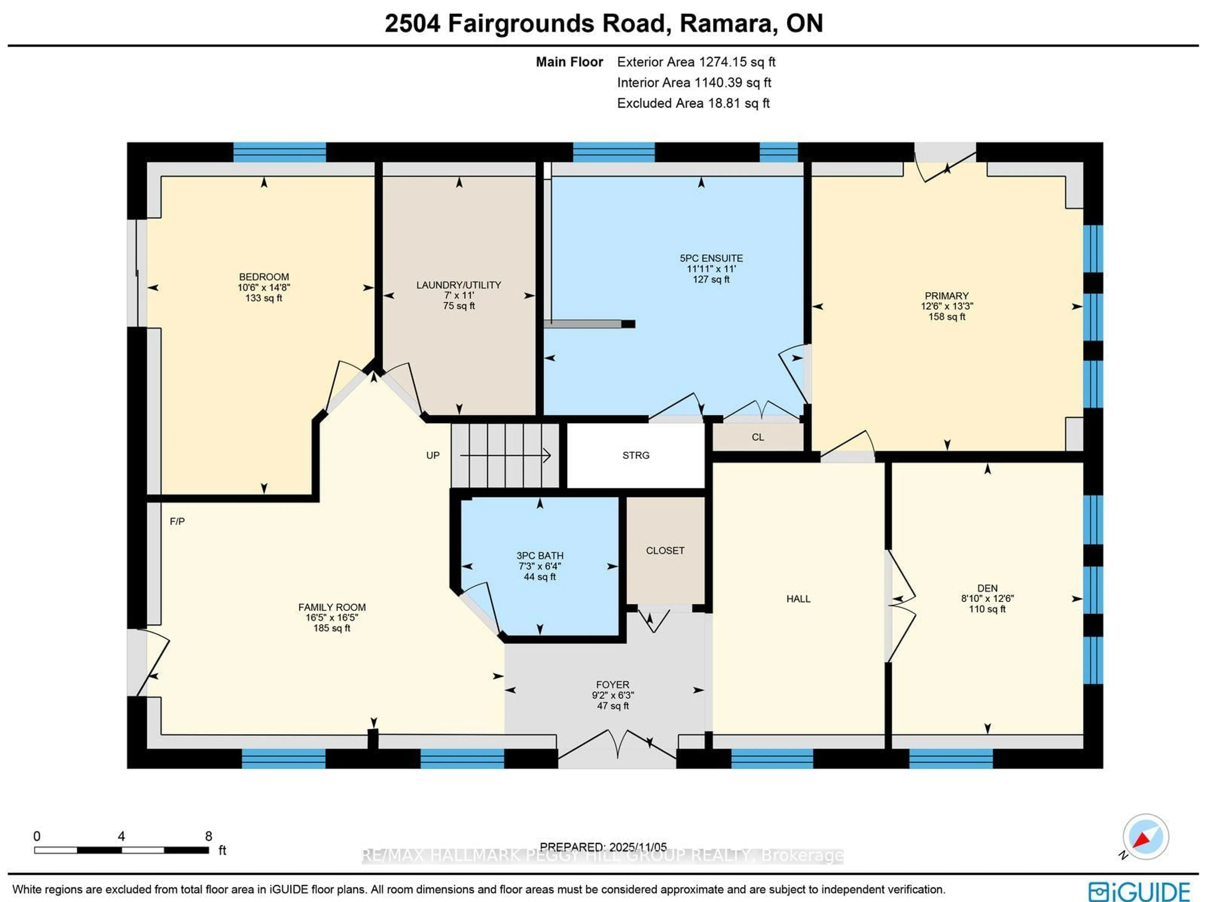Floor plan for 2504 Fairgrounds Rd, Ramara Ontario L0K 2B0