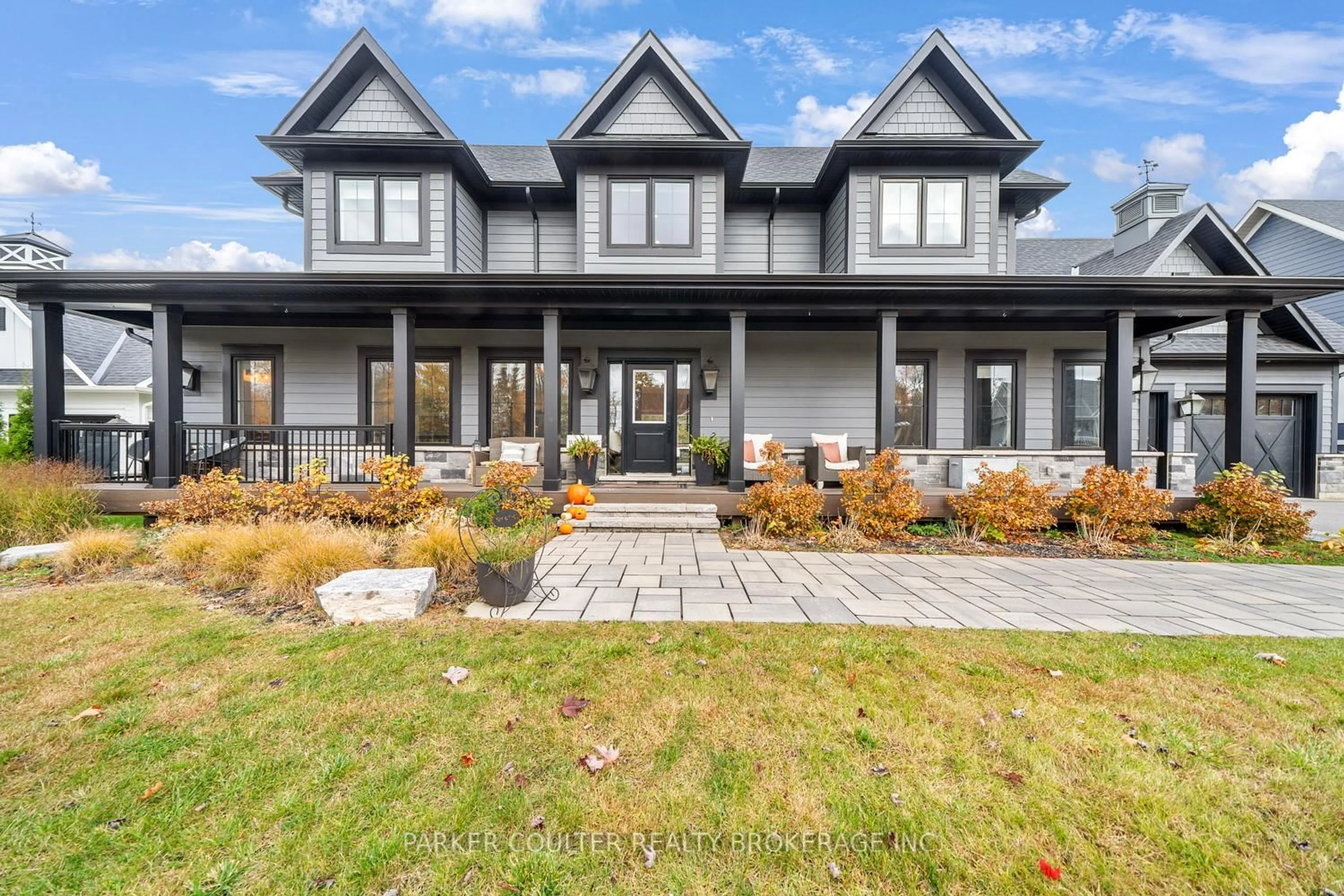 Home with brick exterior material, street for 62 Thoroughbred Dr, Oro-Medonte Ontario L0K 1E0