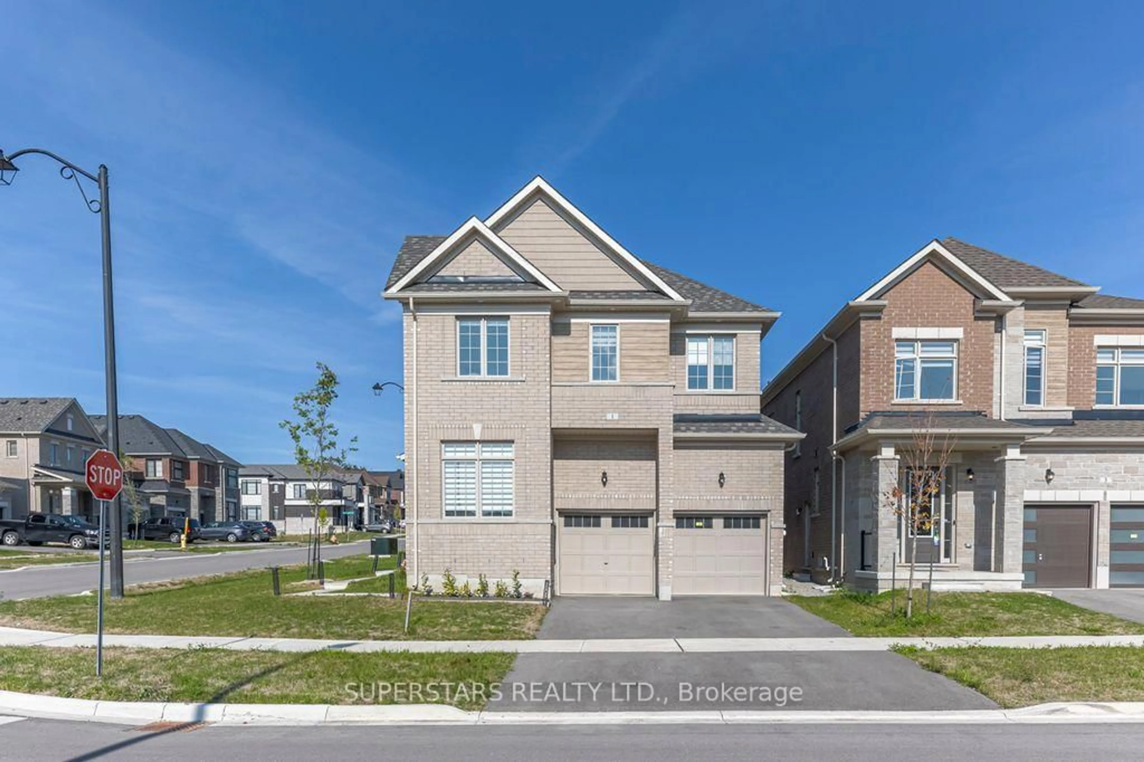 Home with brick exterior material, street for 1 Sassafras Rd, Springwater Ontario L9X 2C6