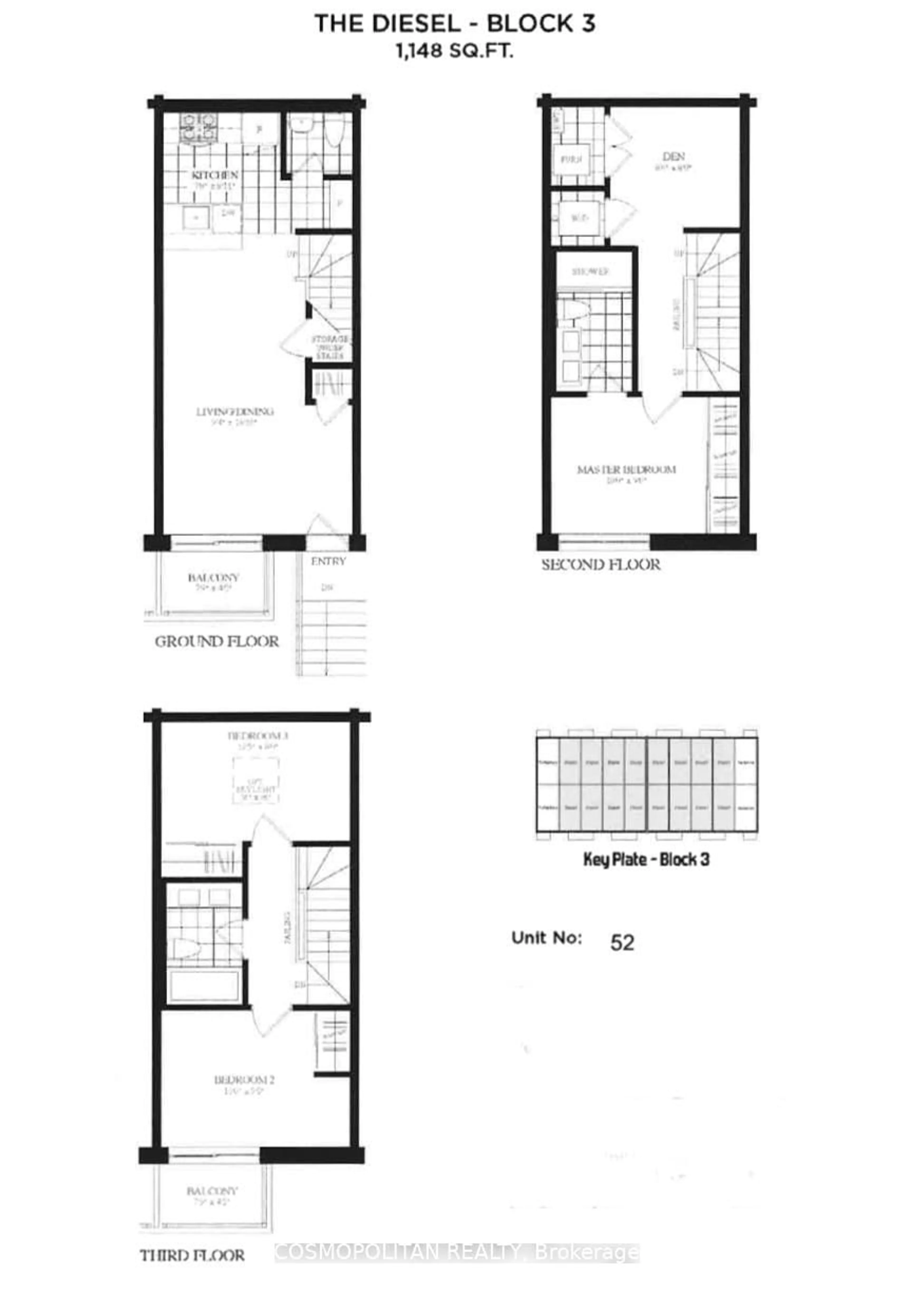 Floor plan for 521 Big Bay Point Rd #52, Barrie Ontario L4N 3Z6