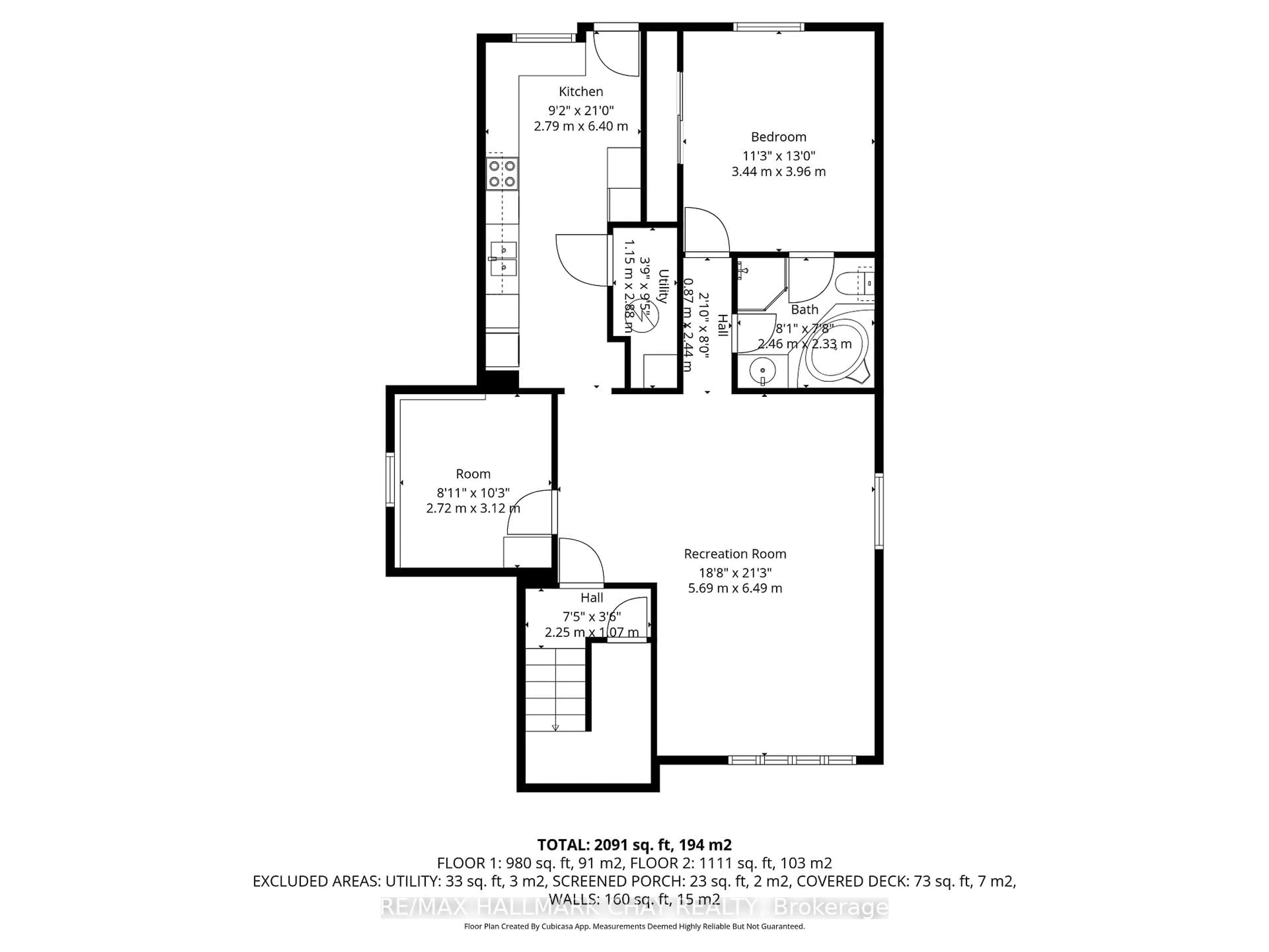 Floor plan for 15 Webb St, Barrie Ontario L4N 6V2