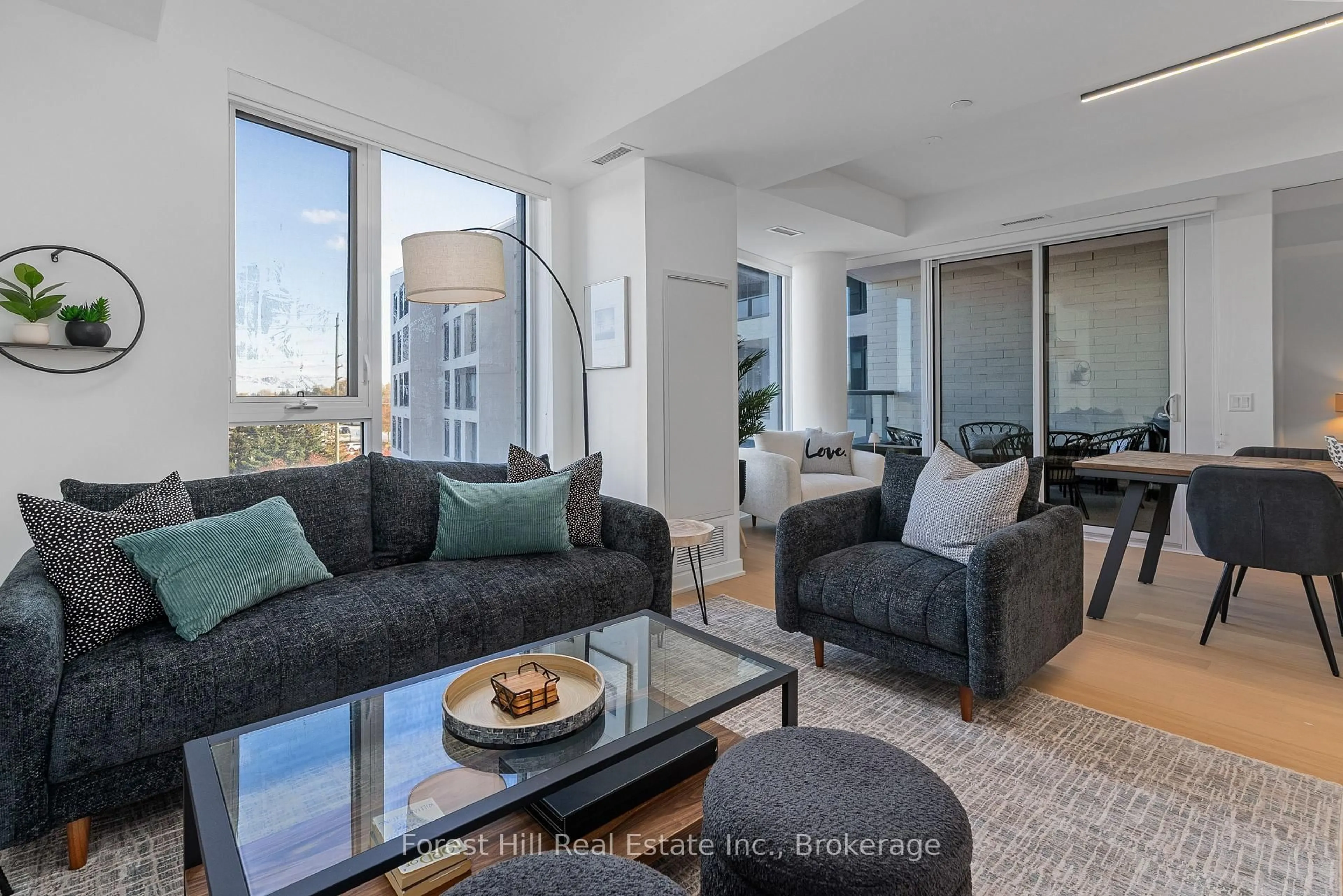 Living room with furniture, unknown for 31 Huron St #326, Collingwood Ontario L9Y 0E8