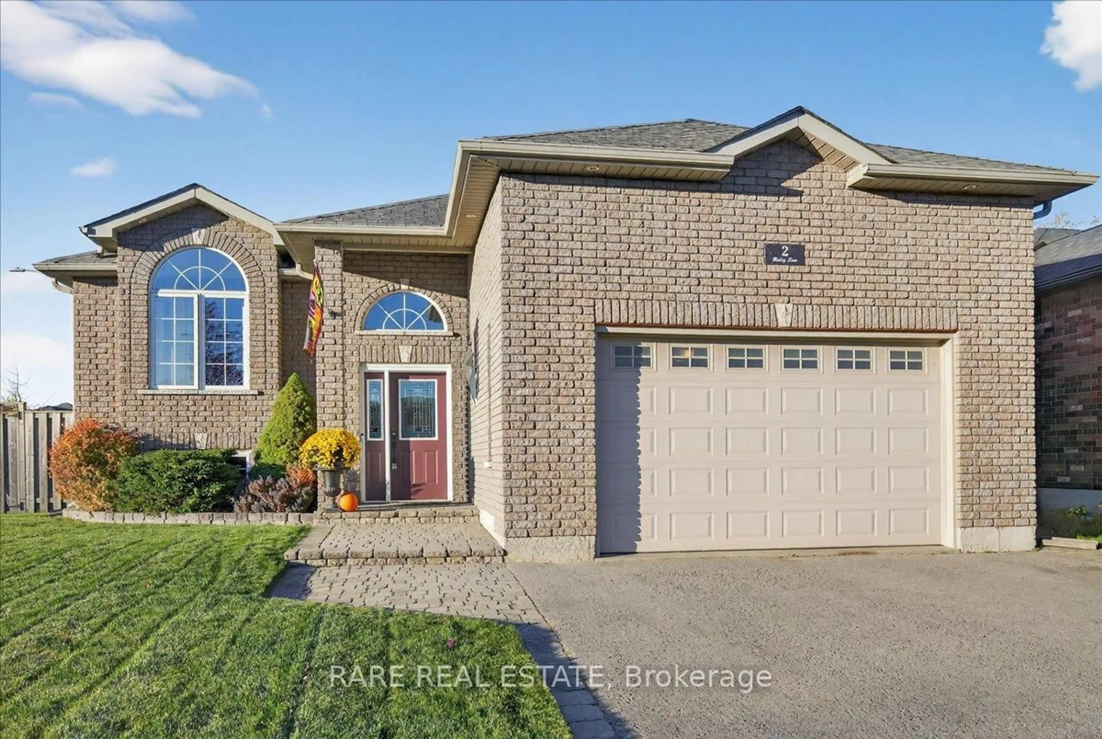 Home with brick exterior material, street for 2 Mailey Lane, Barrie Ontario L4N 0P3