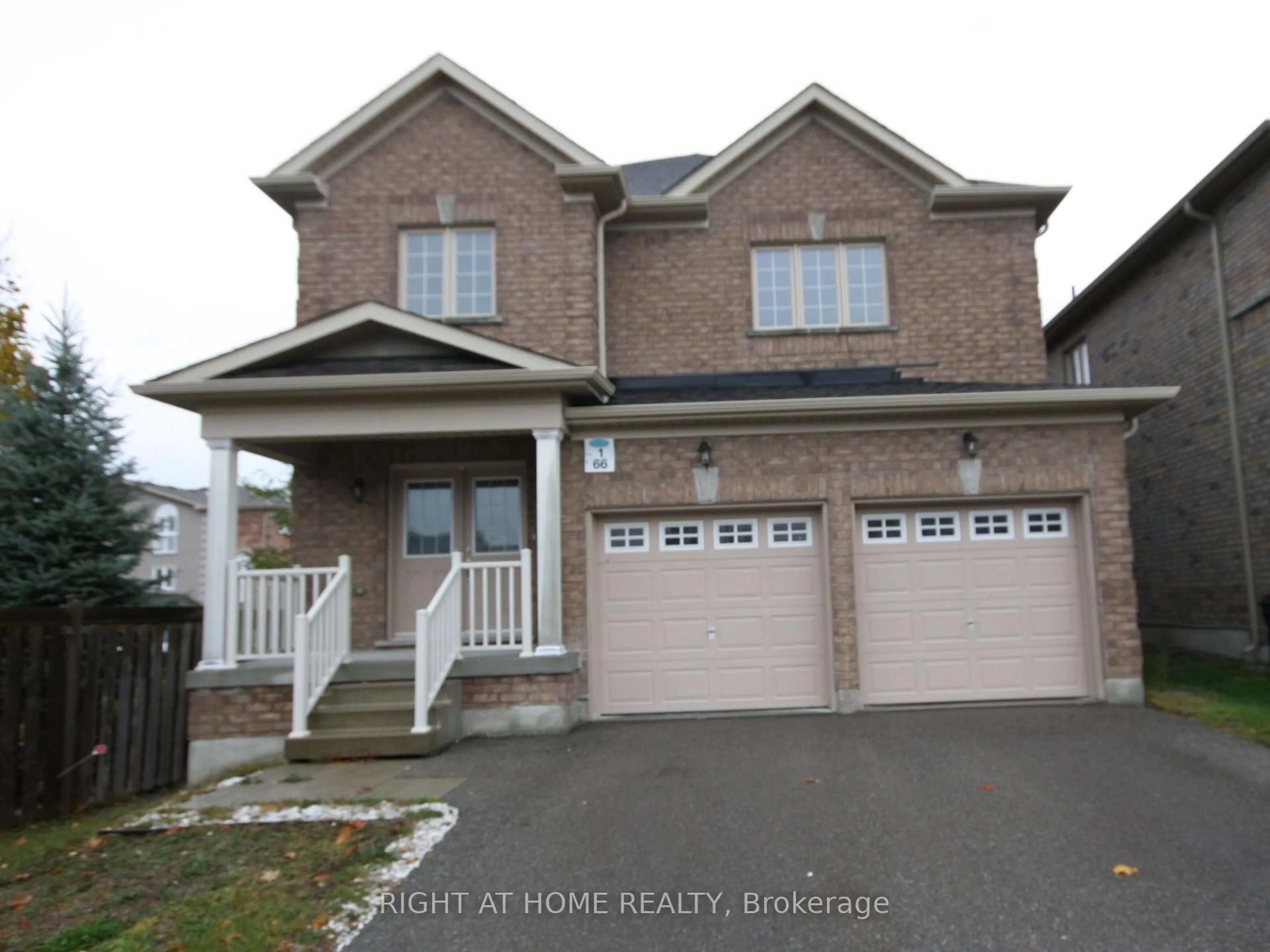Home with brick exterior material, street for 66 White Cres, Barrie Ontario L4N 5Z9