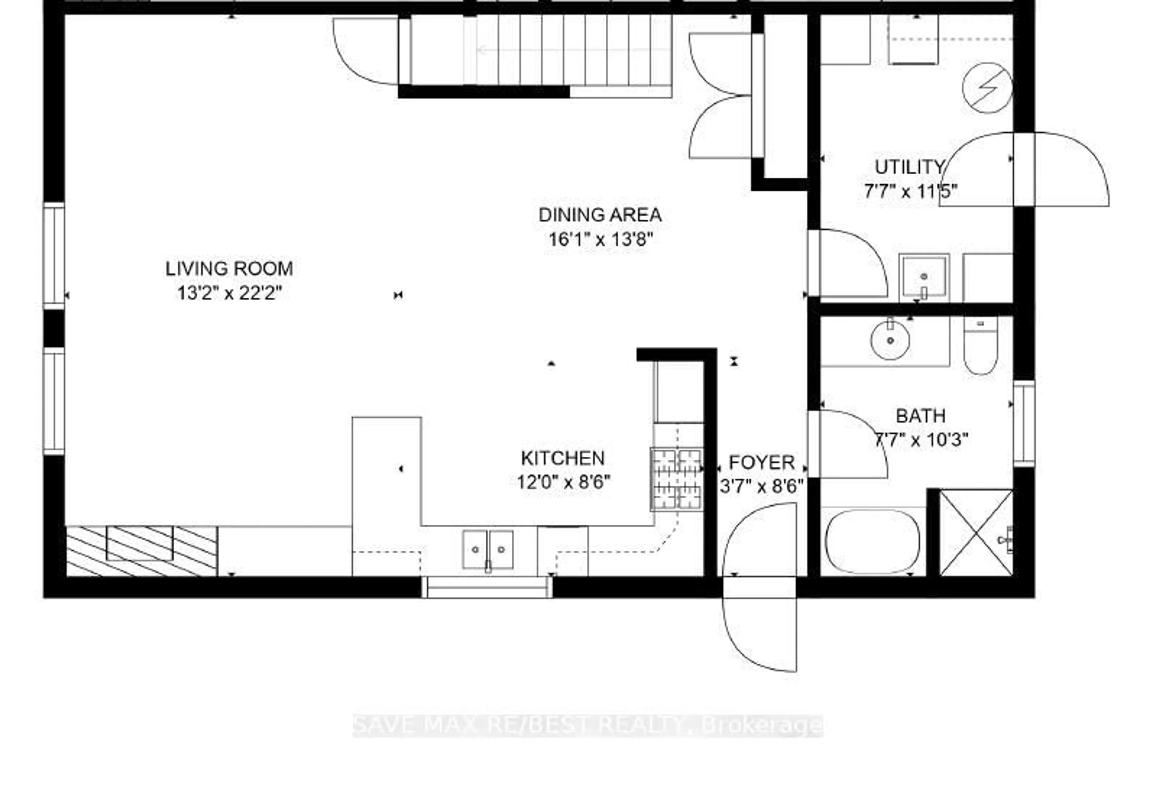 Floor plan for 910 Concession Rd 17, Penetanguishene Ontario L9M 1R3
