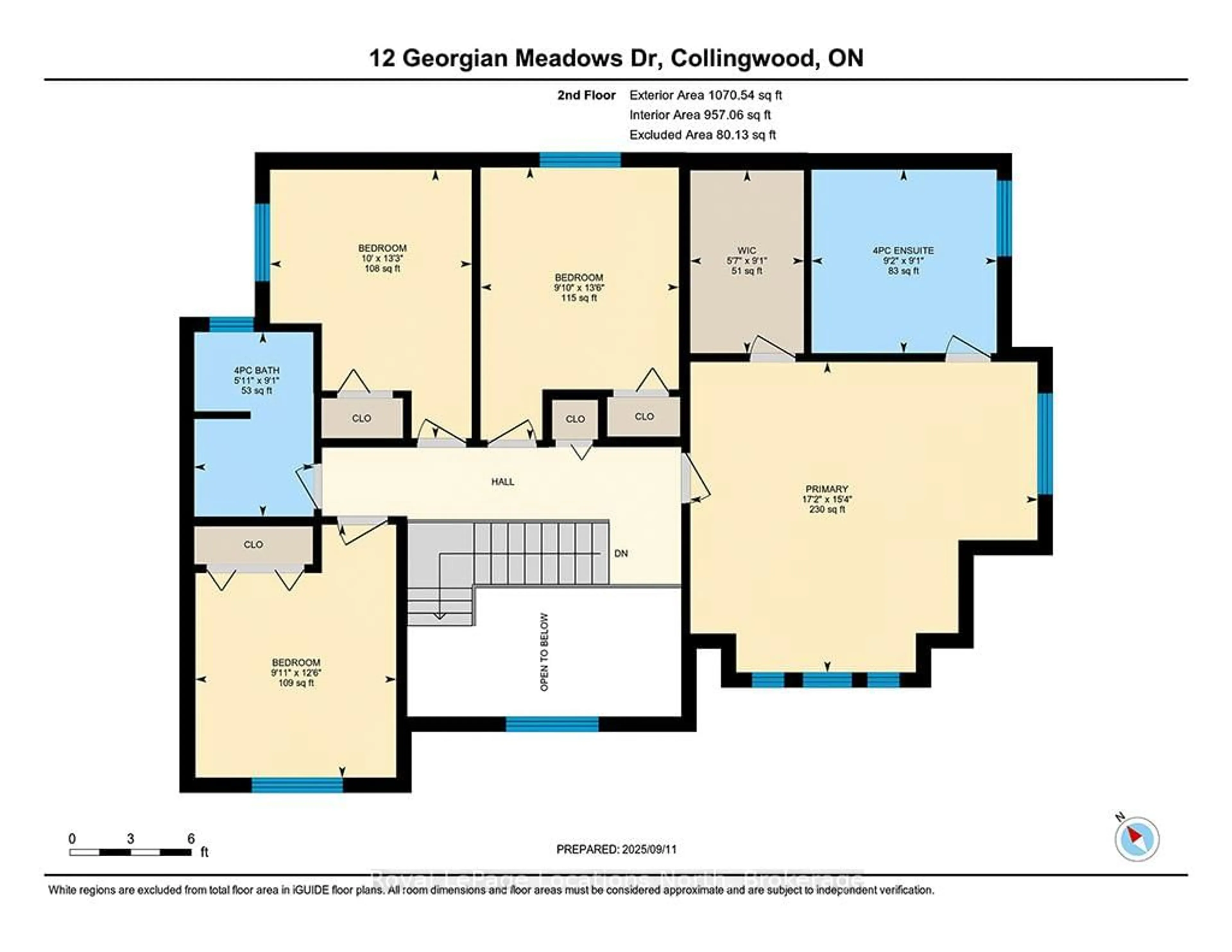 Floor plan for 12 Georgian Meadows Dr, Collingwood Ontario L9Y 5G9
