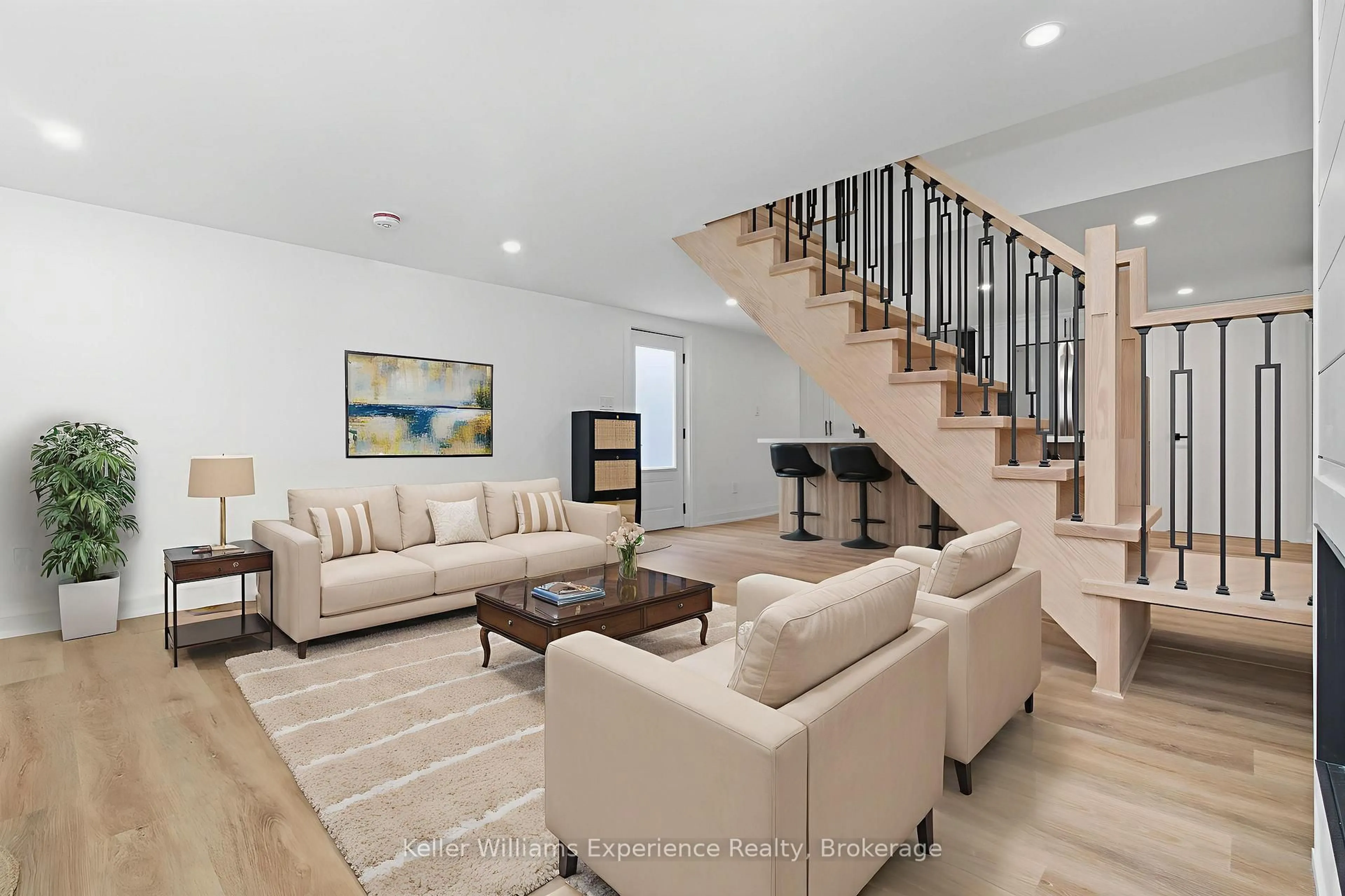 Living room with furniture, unknown for 3355 Muskoka St, Severn Ontario L0K 2B0