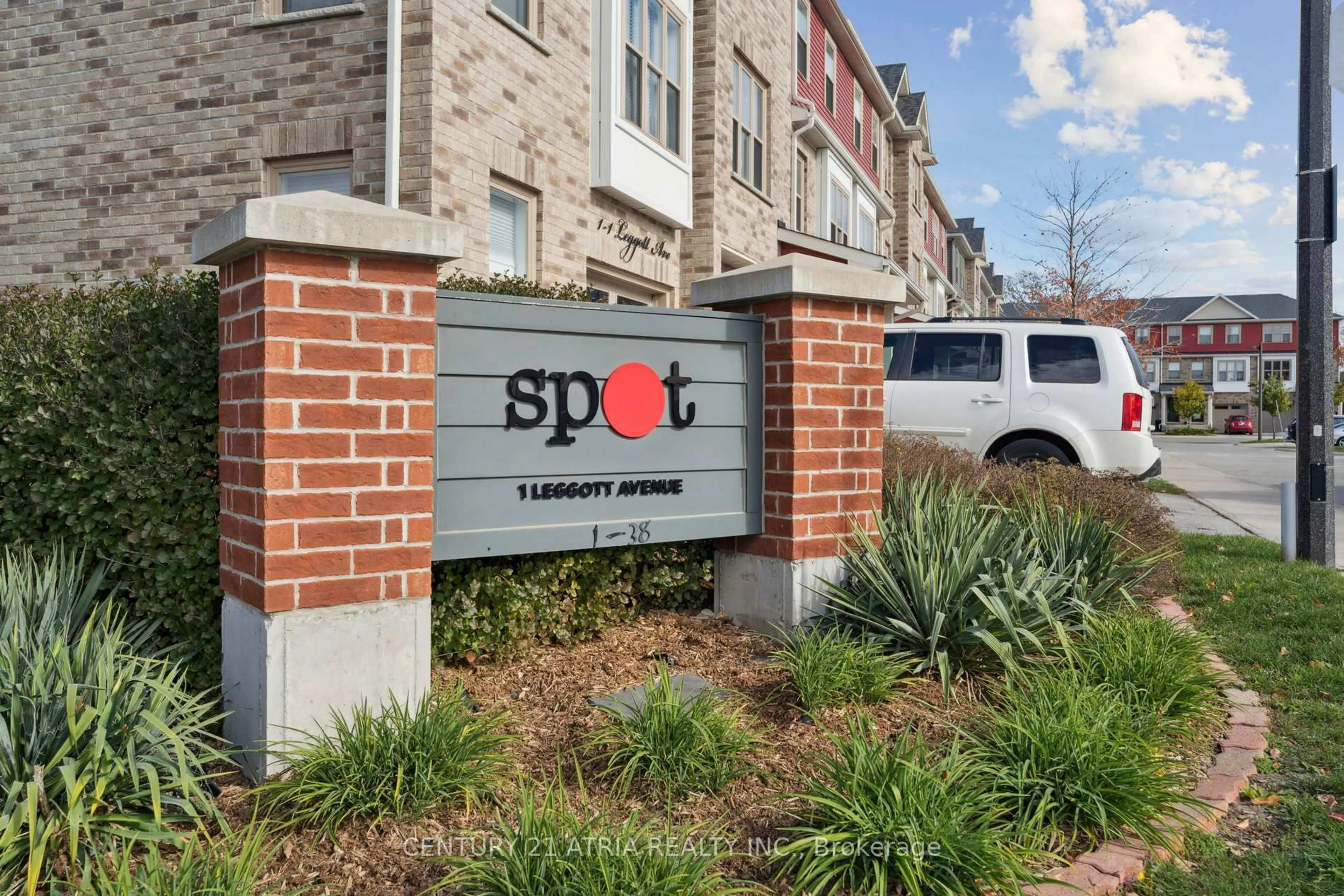 Home with brick exterior material, street for 1 Leggott Ave #38, Barrie Ontario L4M 0K7