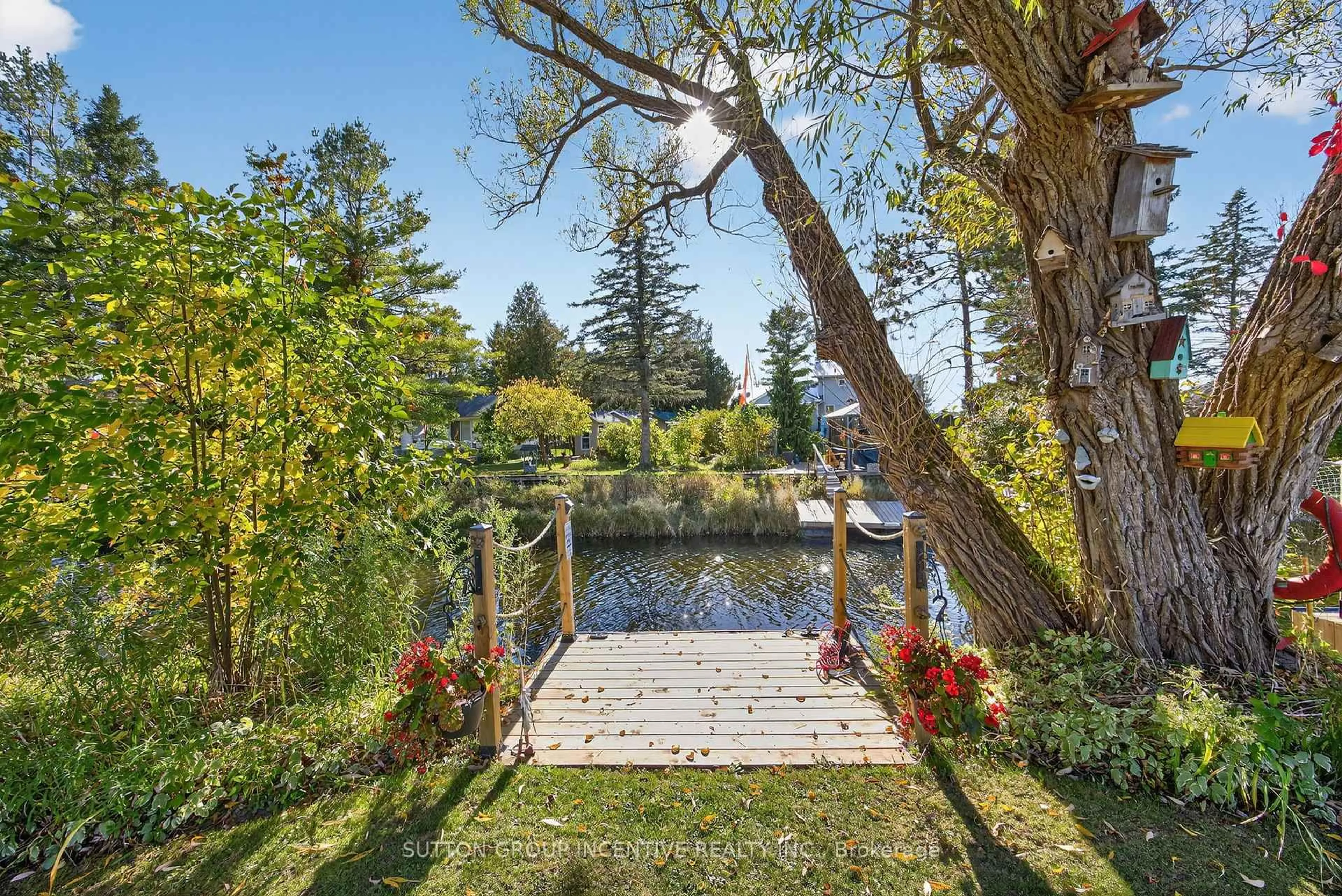 Patio, water/lake/river/ocean view for 15 Playfair Dr, Tay Ontario L0K 2C0