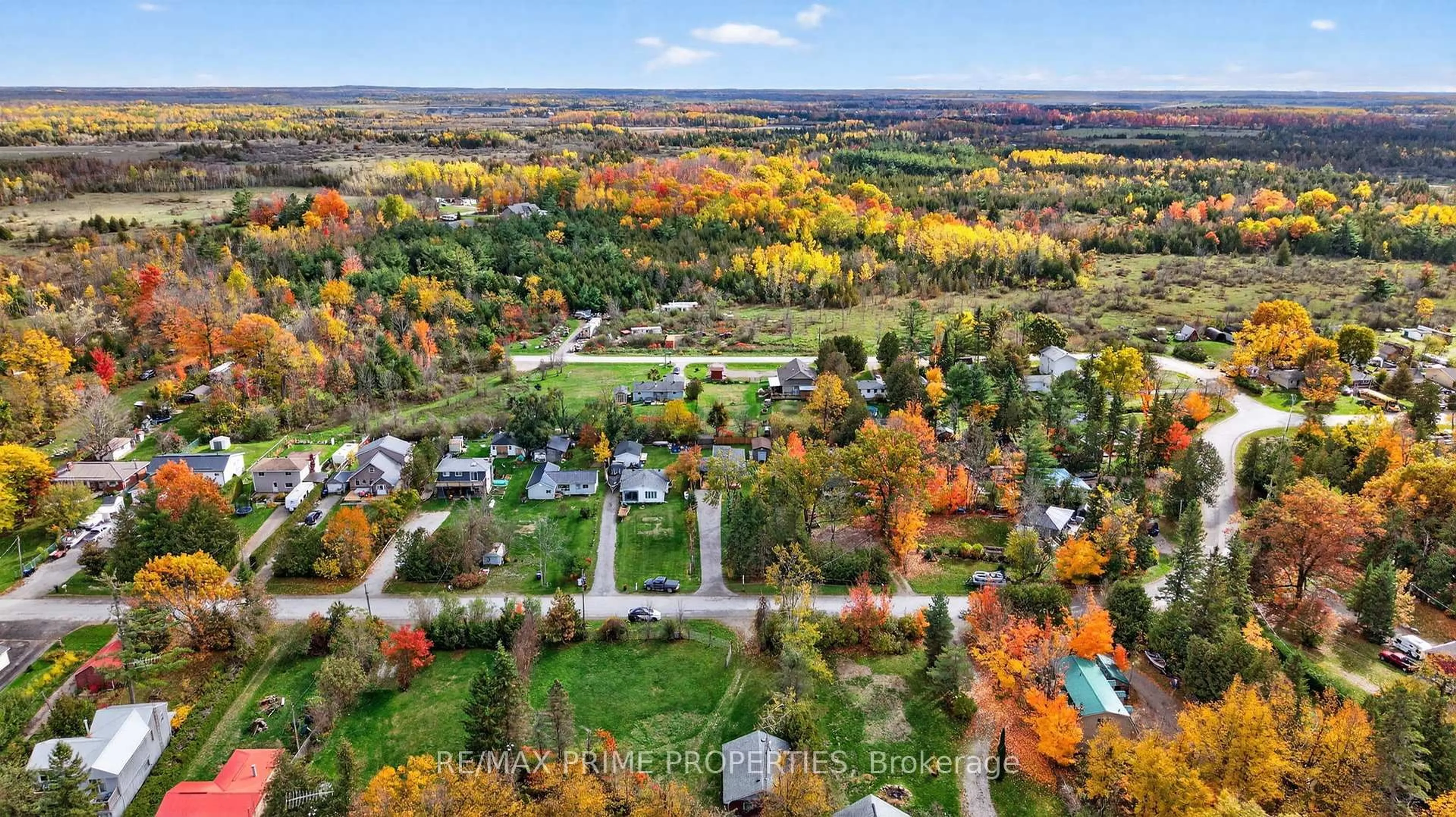 A pic from outside/outdoor area/front of a property/back of a property/a pic from drone, forest/trees view for 1079 Sylvan Glen Dr, Ramara Ontario L0K 1B0