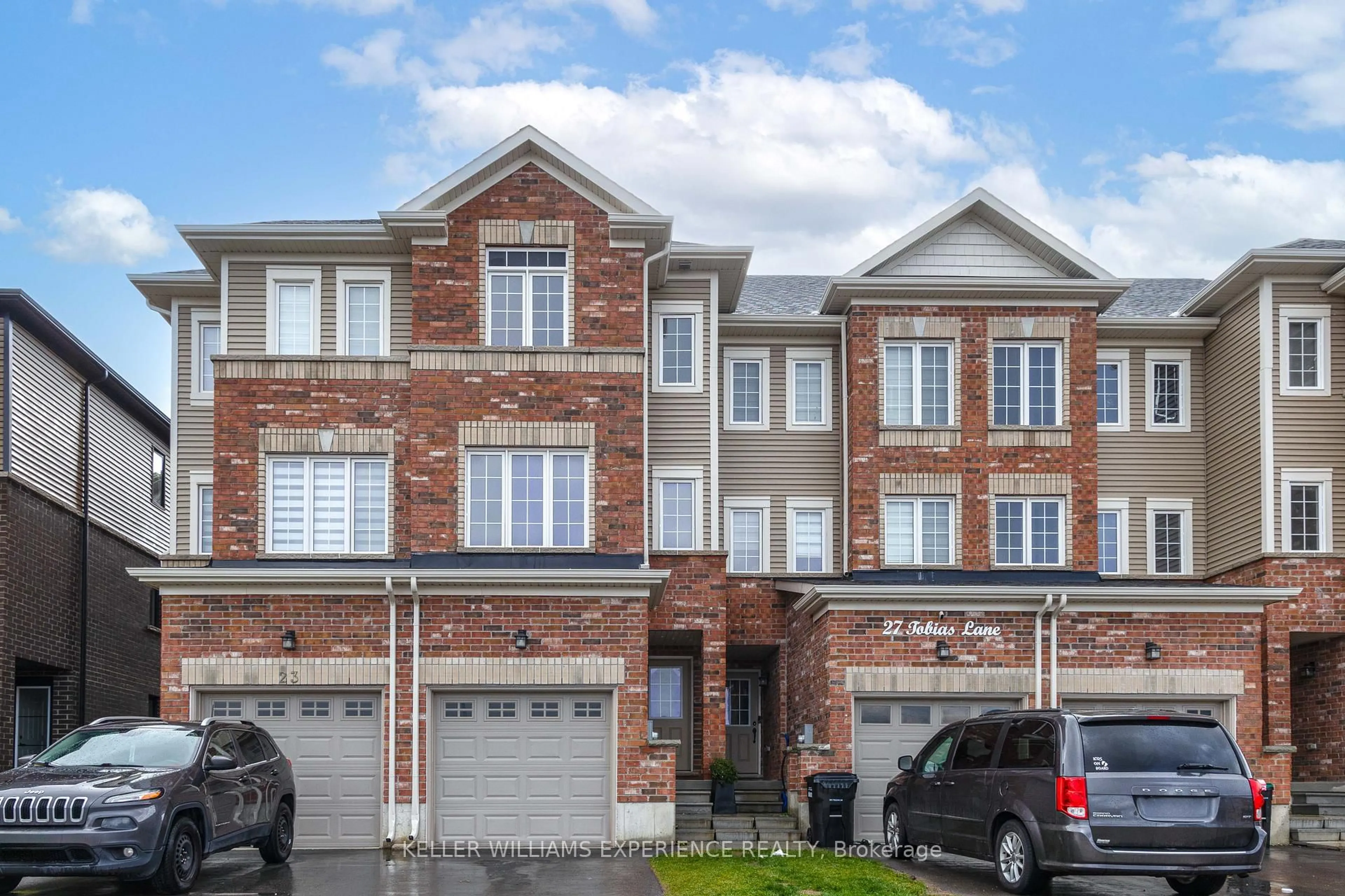 Home with brick exterior material, street for 25 Tobias Lane, Barrie Ontario L9J 0T8