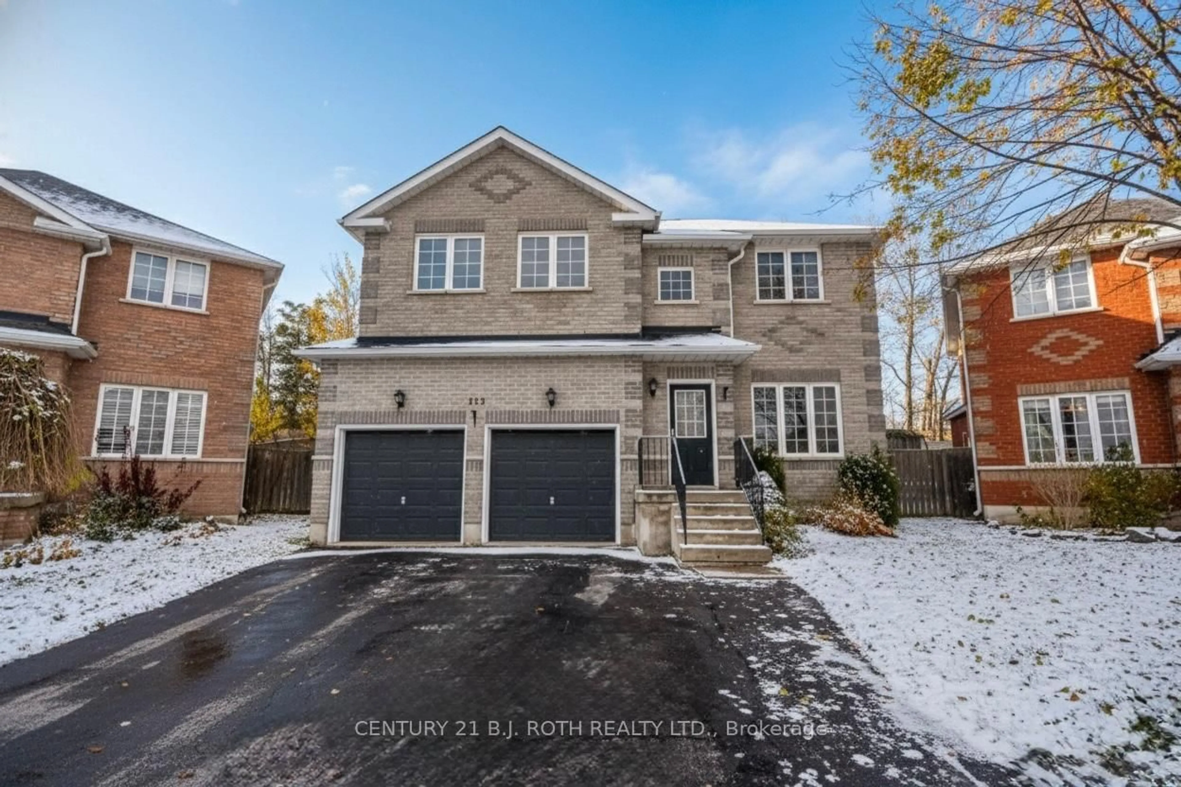 Home with brick exterior material, street for 113 Livia Herman Way, Barrie Ontario L4M 7K5