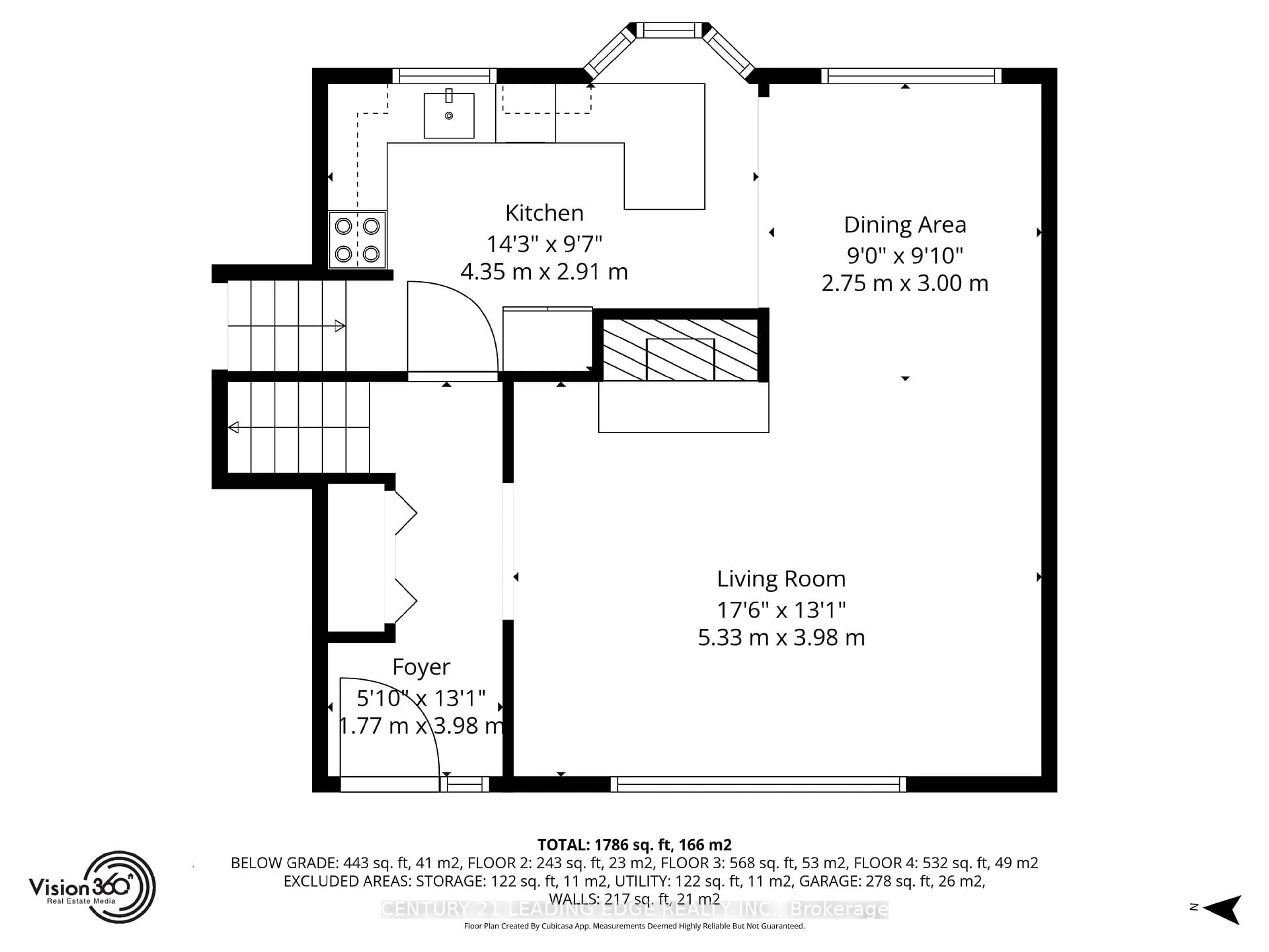 Floor plan for 45 Bayview Dr, Barrie Ontario L4N 3N8