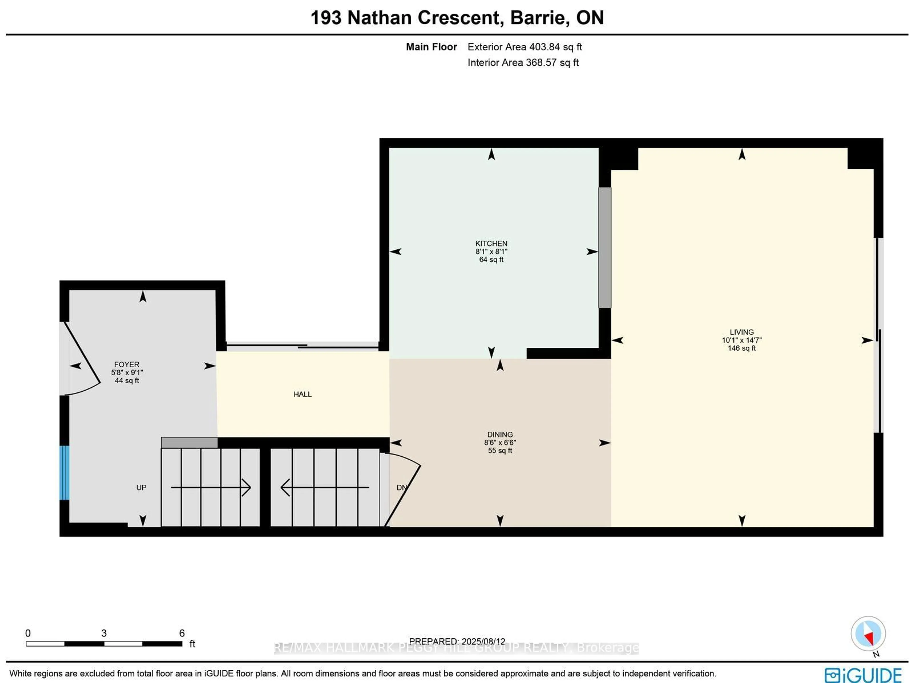 Floor plan for 193 Nathan Cres, Barrie Ontario L4N 0S4