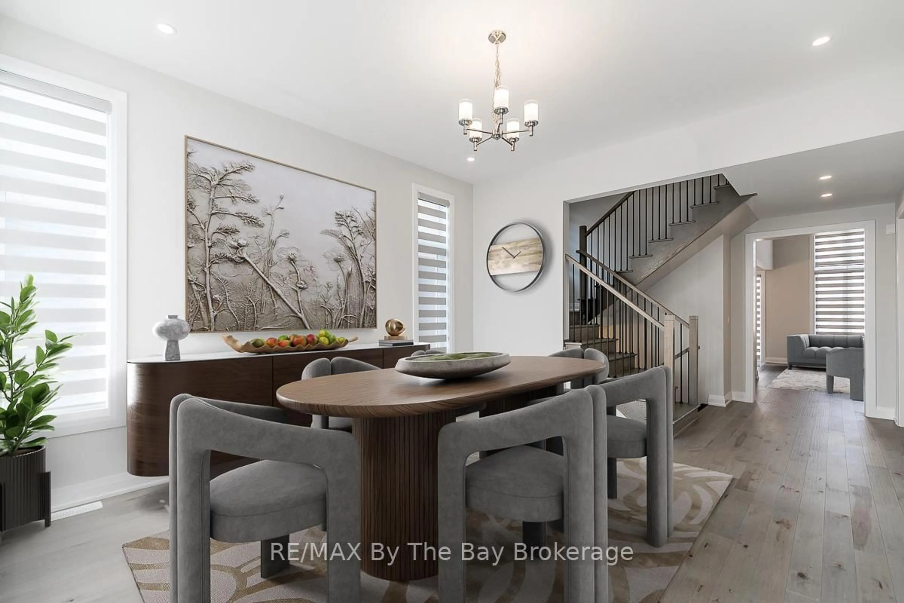 Dining room, ceramic/tile floor for 5 Rosanne Circ, Wasaga Beach Ontario L9Z 0N4