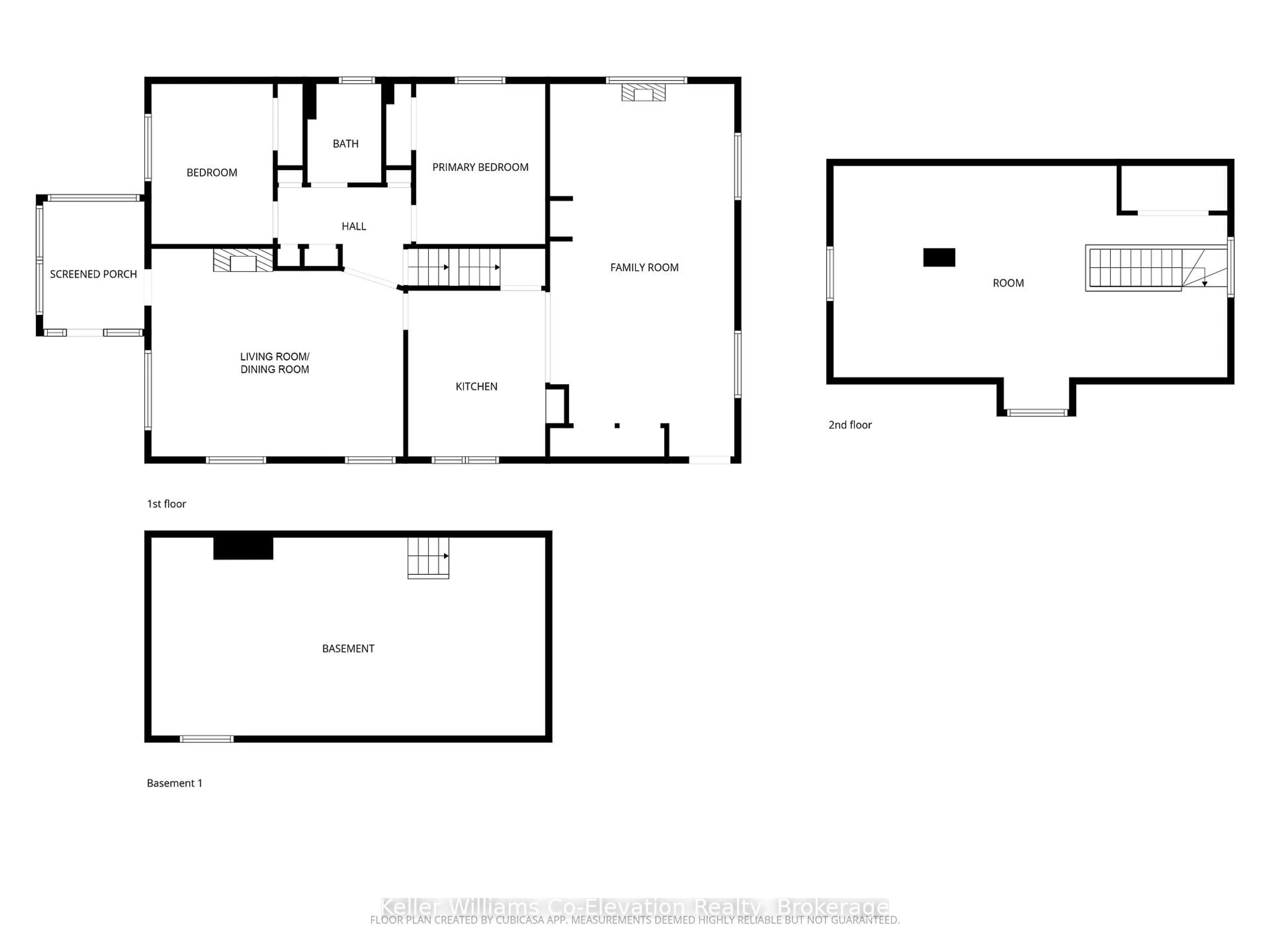 Floor plan for 188 Fourth St, Midland Ontario L4R 3T4