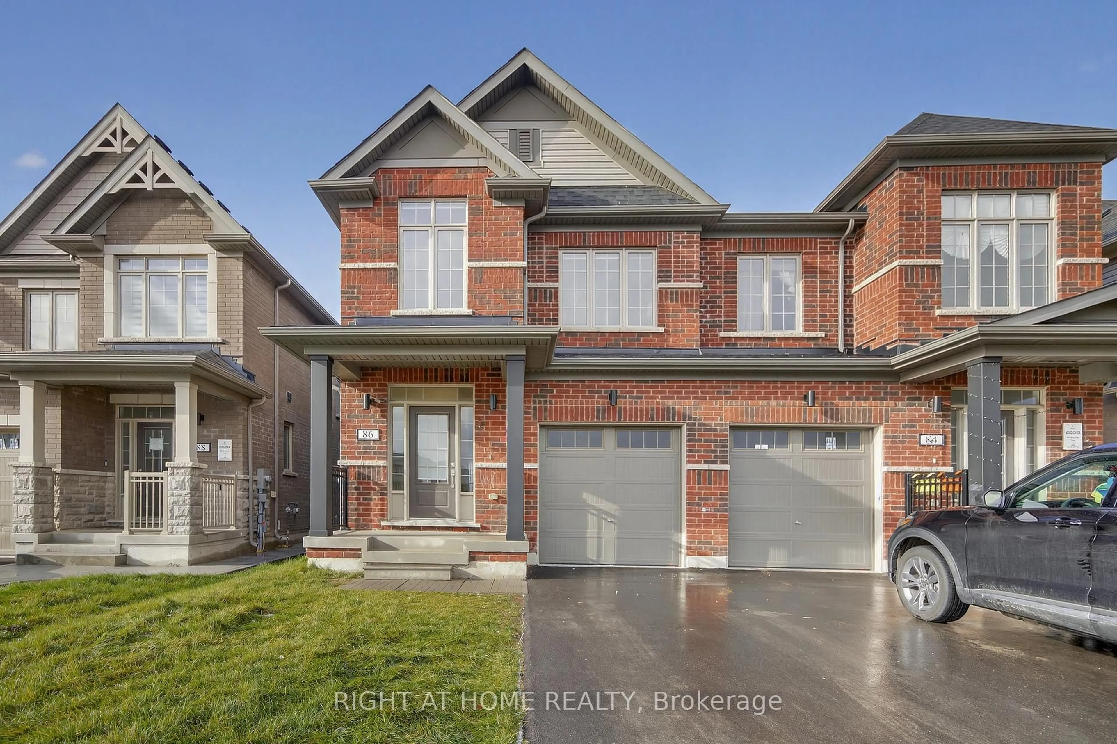 Home with brick exterior material, street for 86 West Oak Tr, Barrie Ontario L9J 0K8