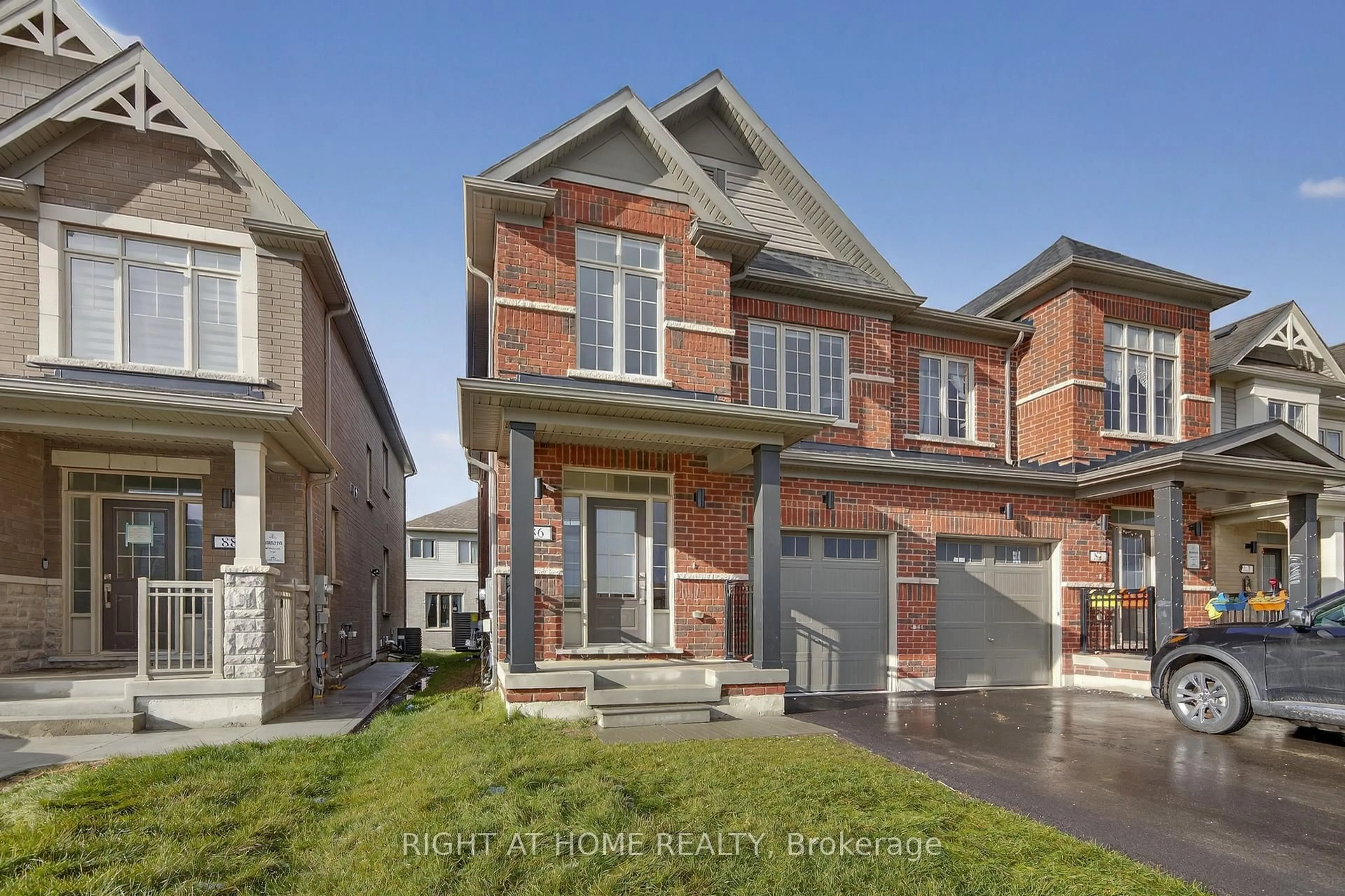 Home with brick exterior material, street for 86 West Oak Tr, Barrie Ontario L9J 0K8