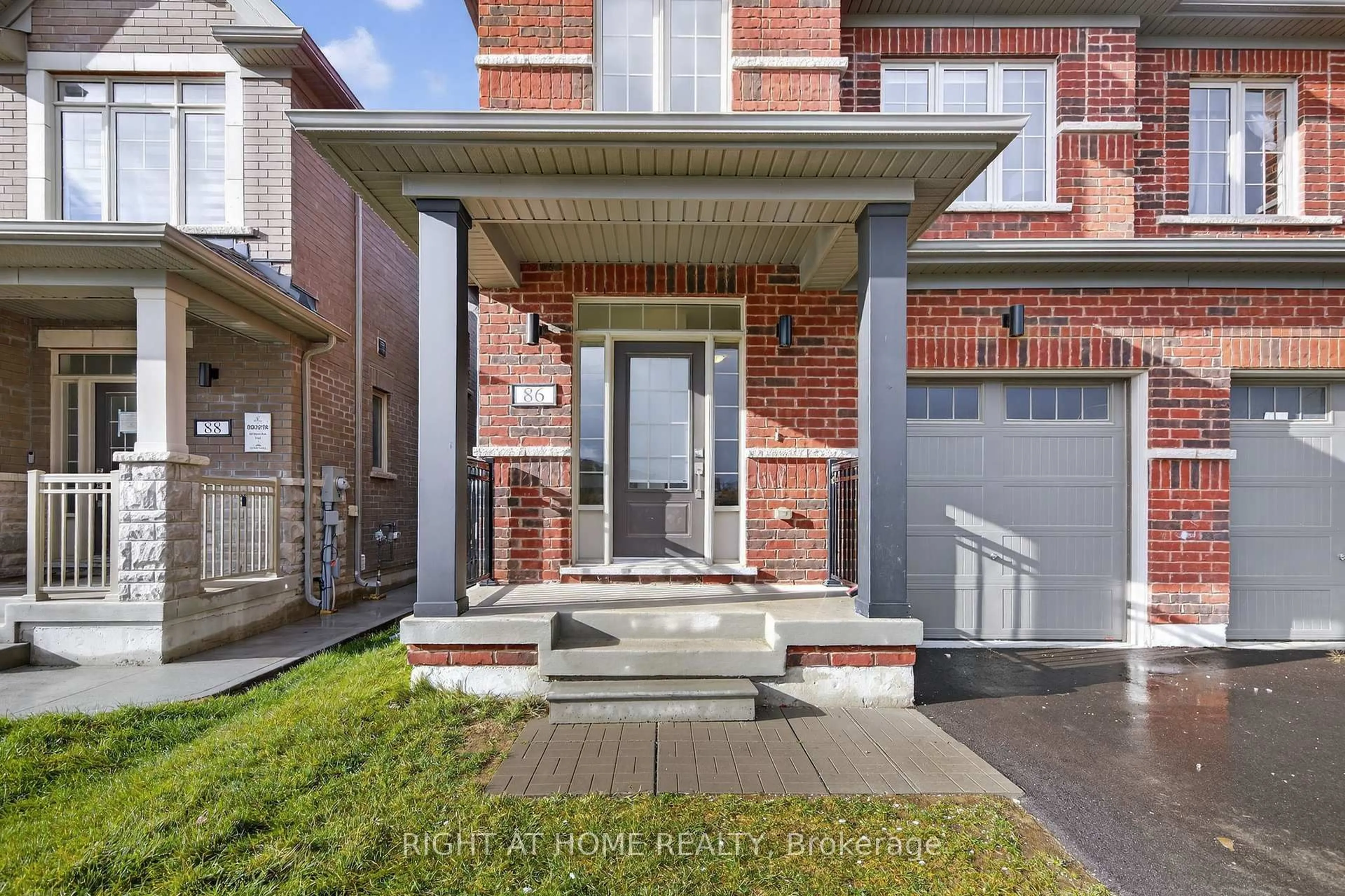 Home with brick exterior material, street for 86 West Oak Tr, Barrie Ontario L9J 0K8