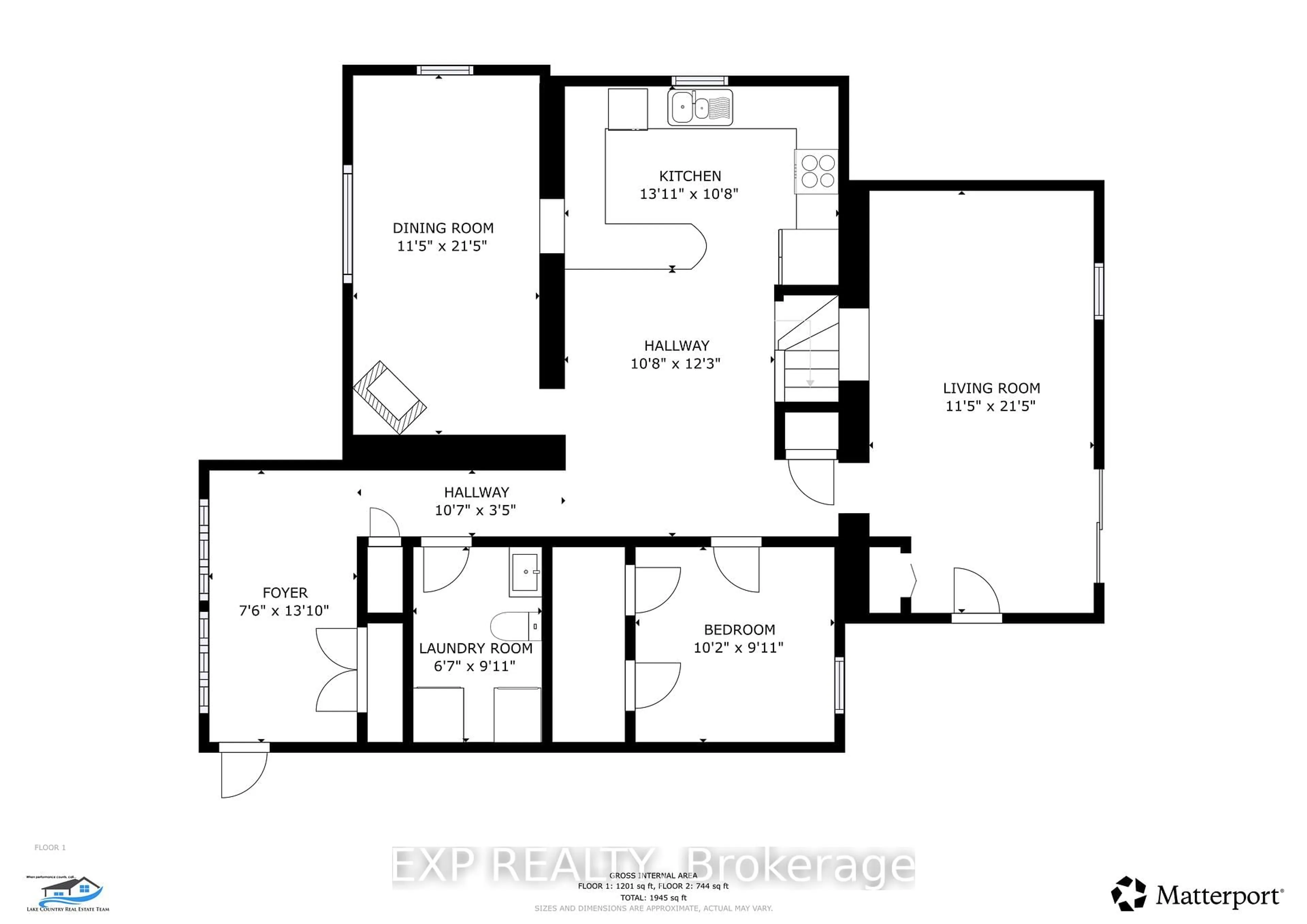 Floor plan for 2214 Concession 10 Rd, Ramara Ontario L0K 1B0