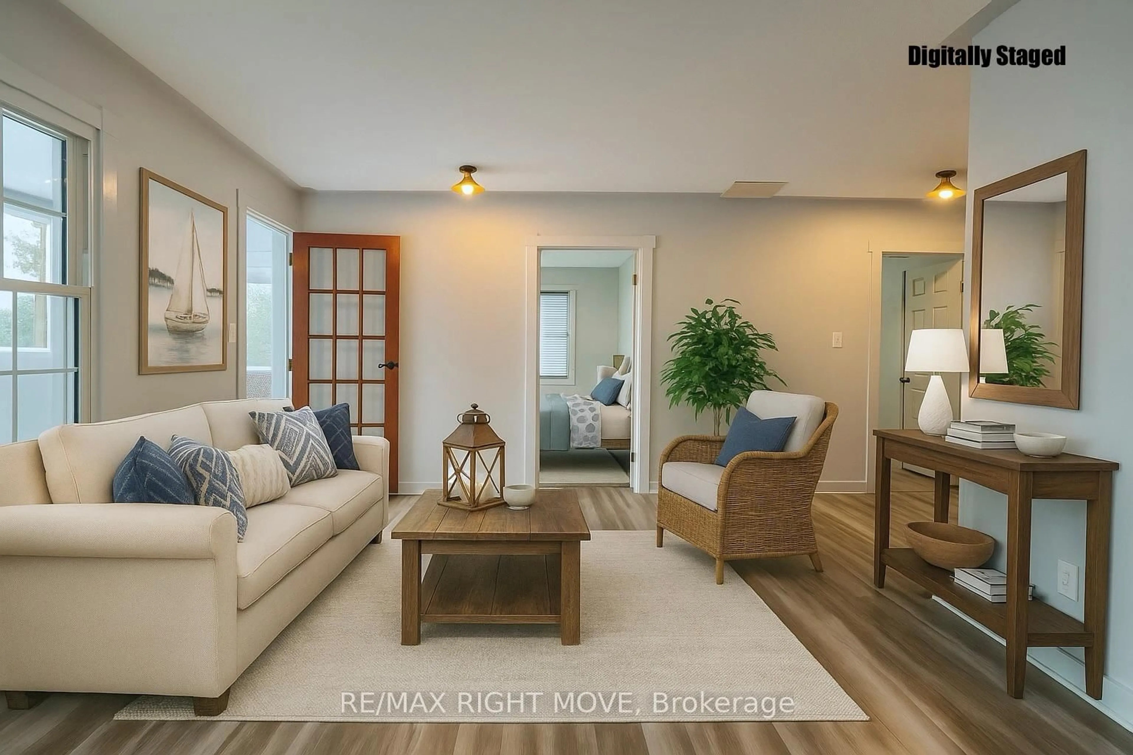 Living room with furniture, unknown for 1125 Ramara Road 47 Rd, Ramara Ontario L0K 1B0