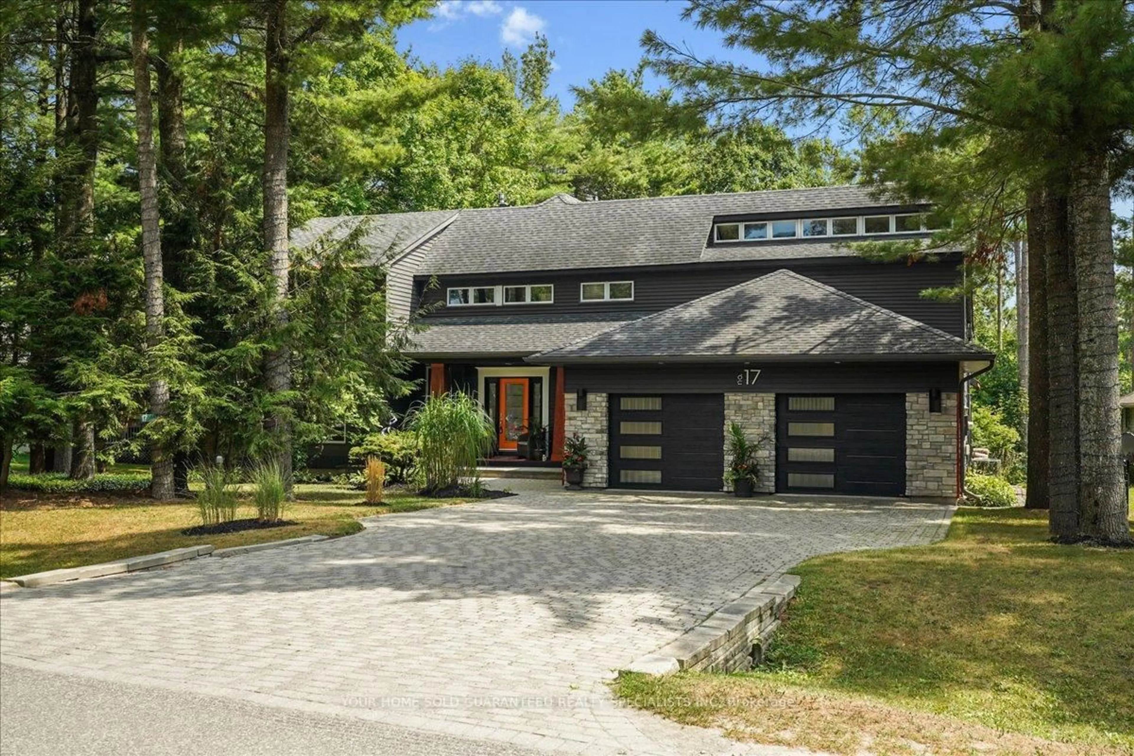 Home with brick exterior material, street for 17 Highland Dr, Oro-Medonte Ontario L0L 2L0