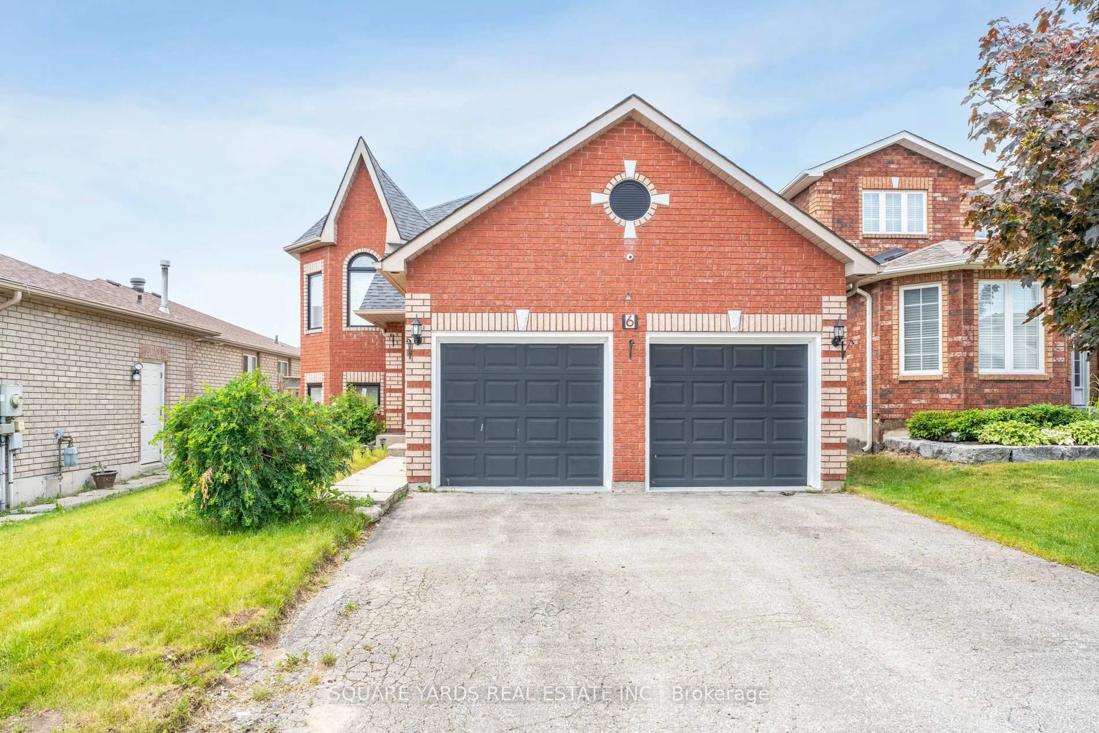 Home with brick exterior material, street for 6 Ambler Bay, Barrie Ontario L4M 7A4