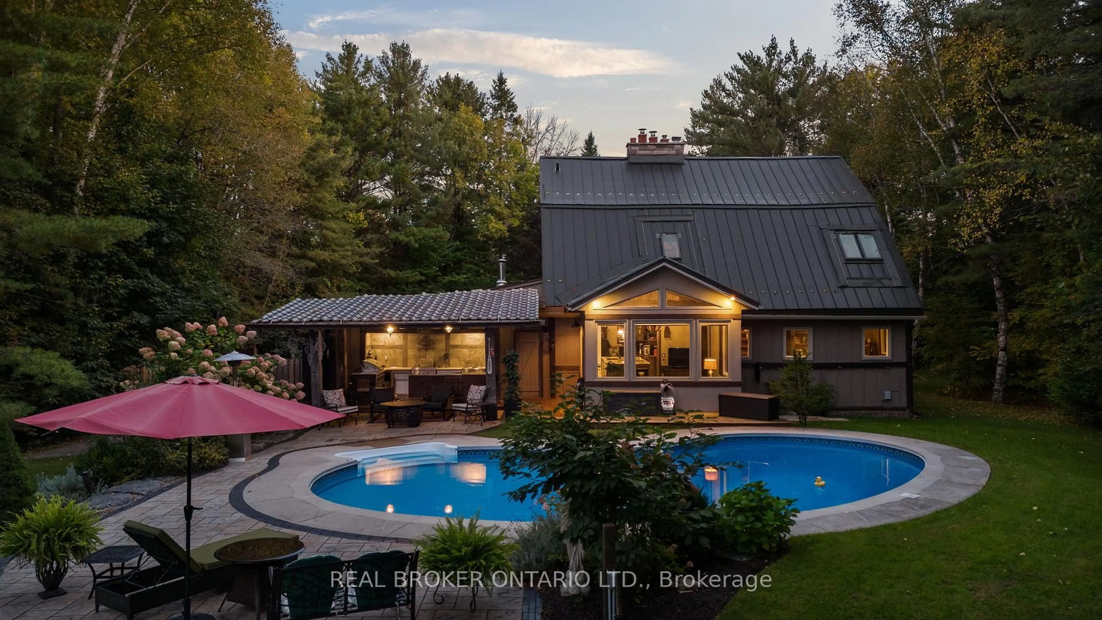 Patio, water/lake/river/ocean view for 3686 Agnew Rd, Severn Ontario L0K 2B0