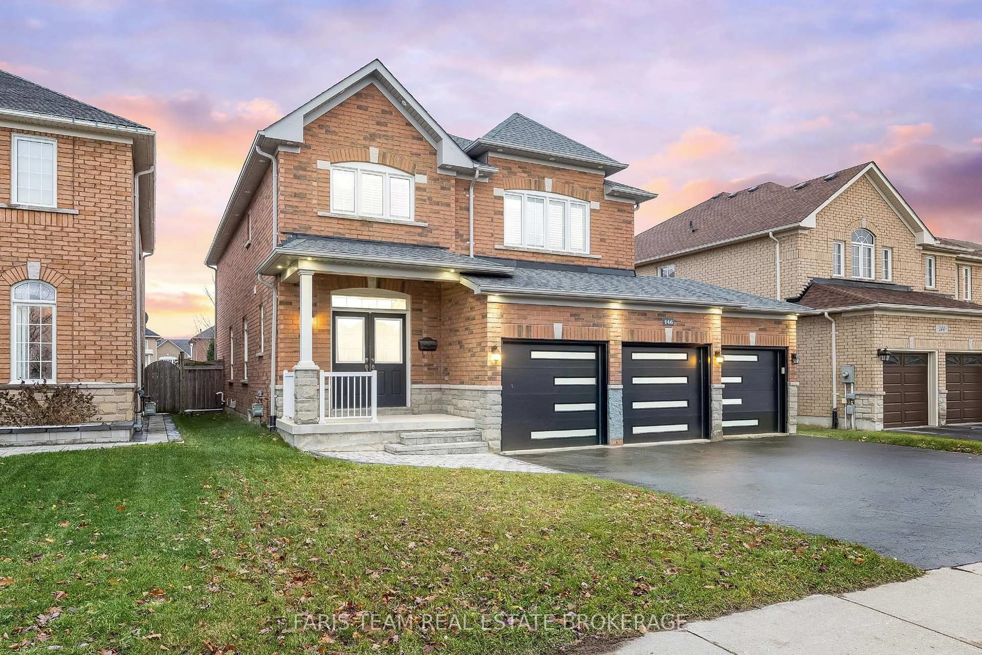 Home with brick exterior material, street for 146 Sandringham Dr, Barrie Ontario L4M 0C9