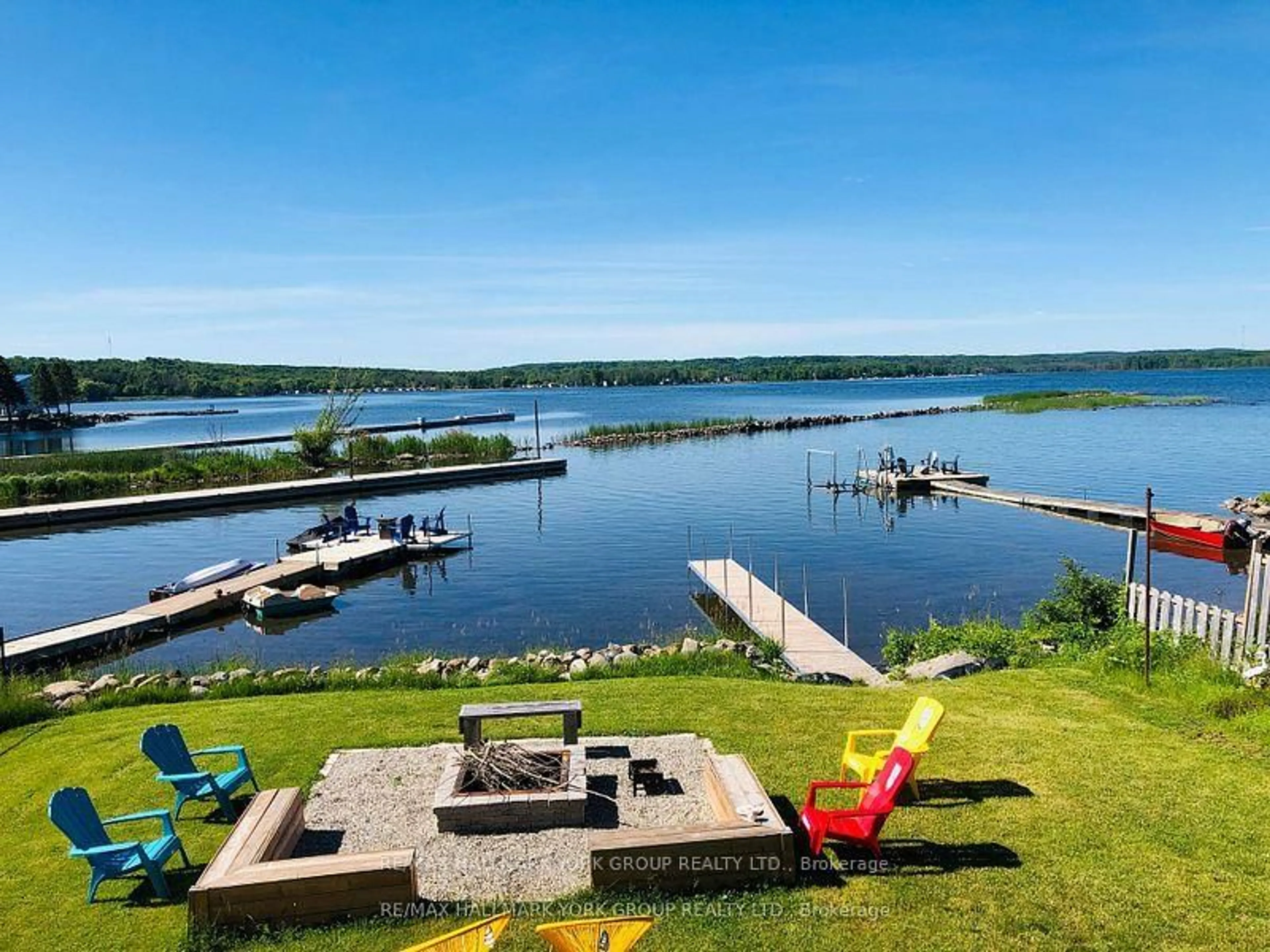 Patio, water/lake/river/ocean view for 42 Lighthouse Cres, Tay Ontario L0K 2A0
