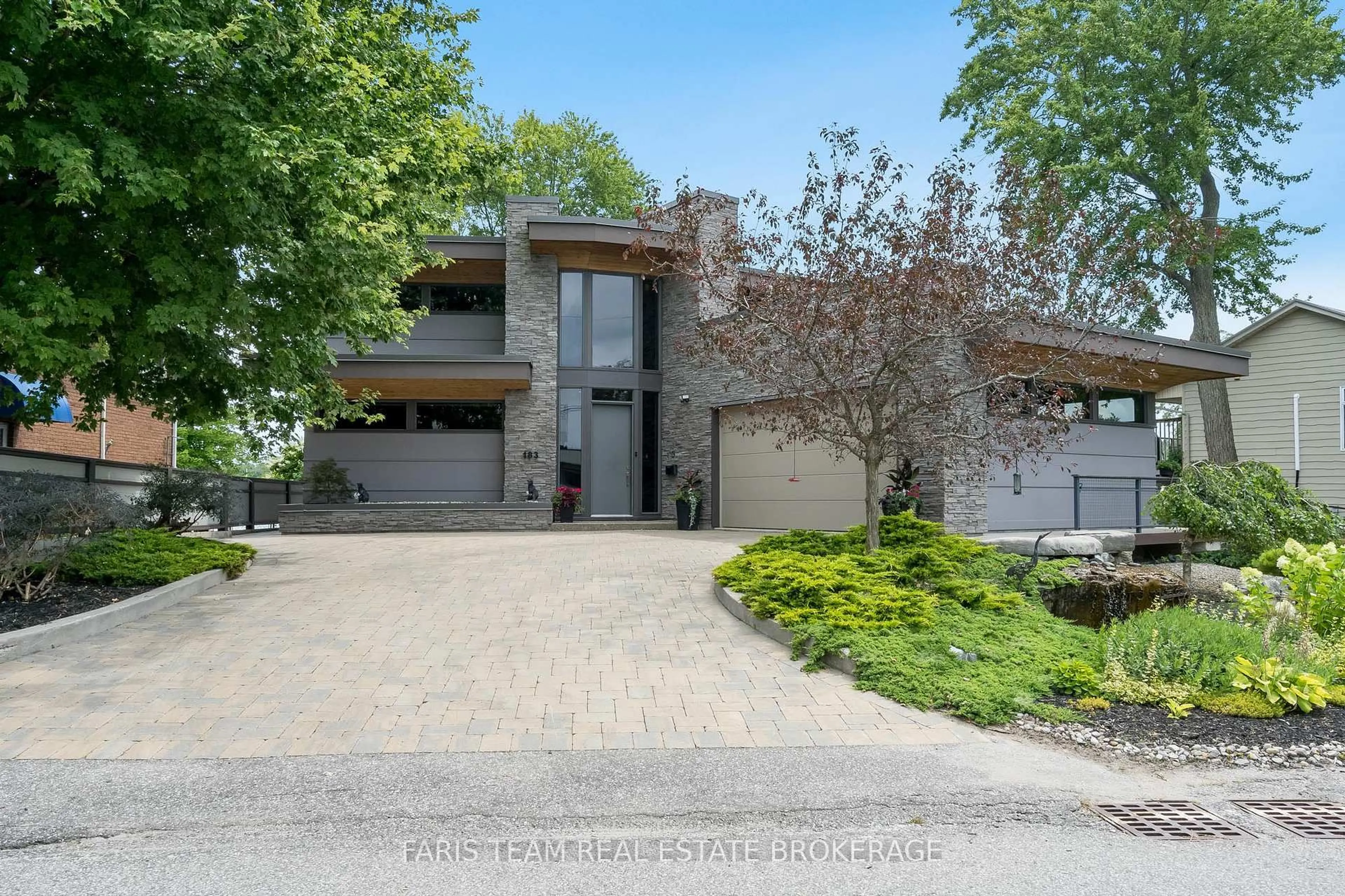 Home with brick exterior material, street for 183 Cedar Island Rd, Orillia Ontario L3V 1T2