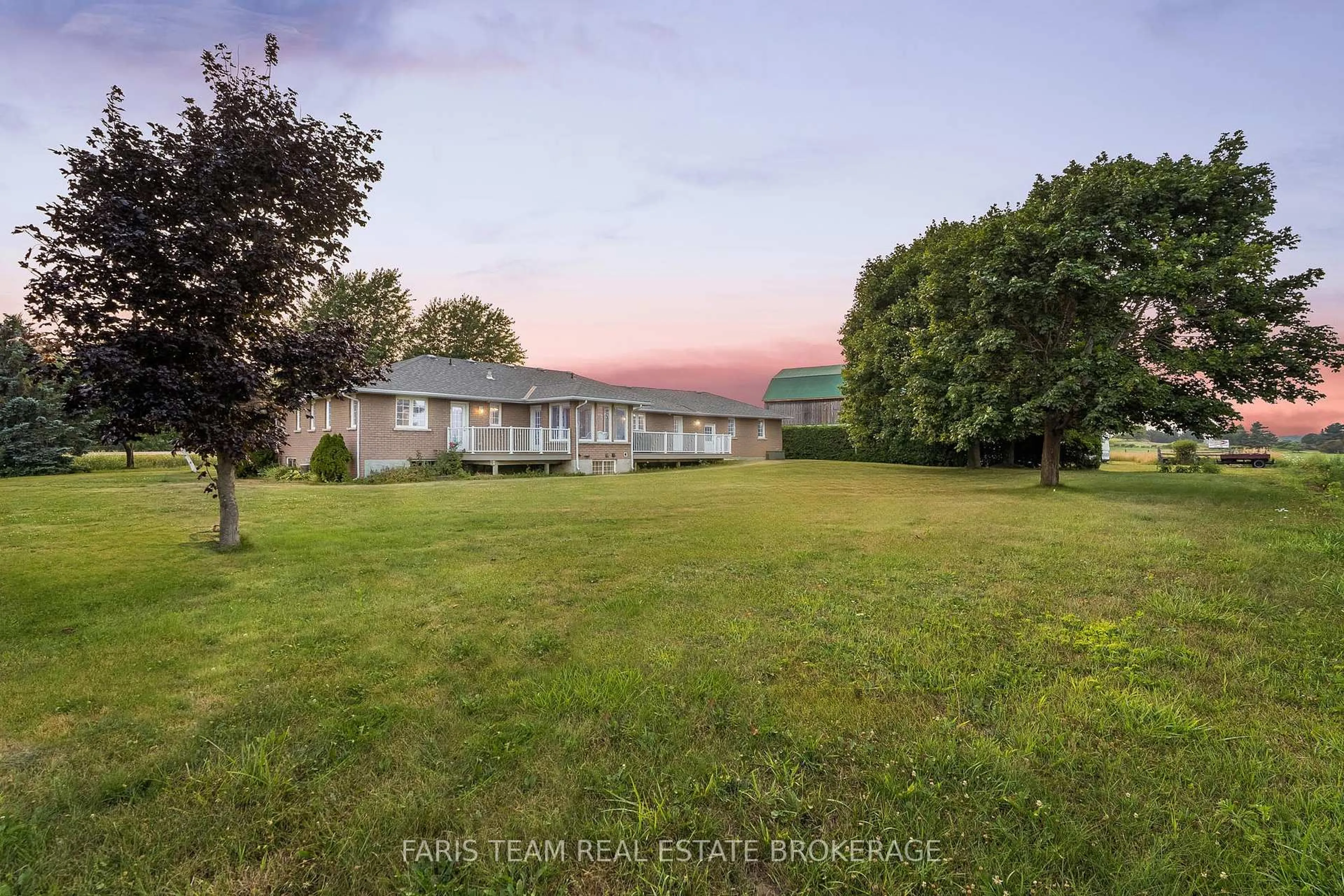 A pic from outside/outdoor area/front of a property/back of a property/a pic from drone, mountain view for 8485 Highway 93, Tiny Ontario L4R 0E3