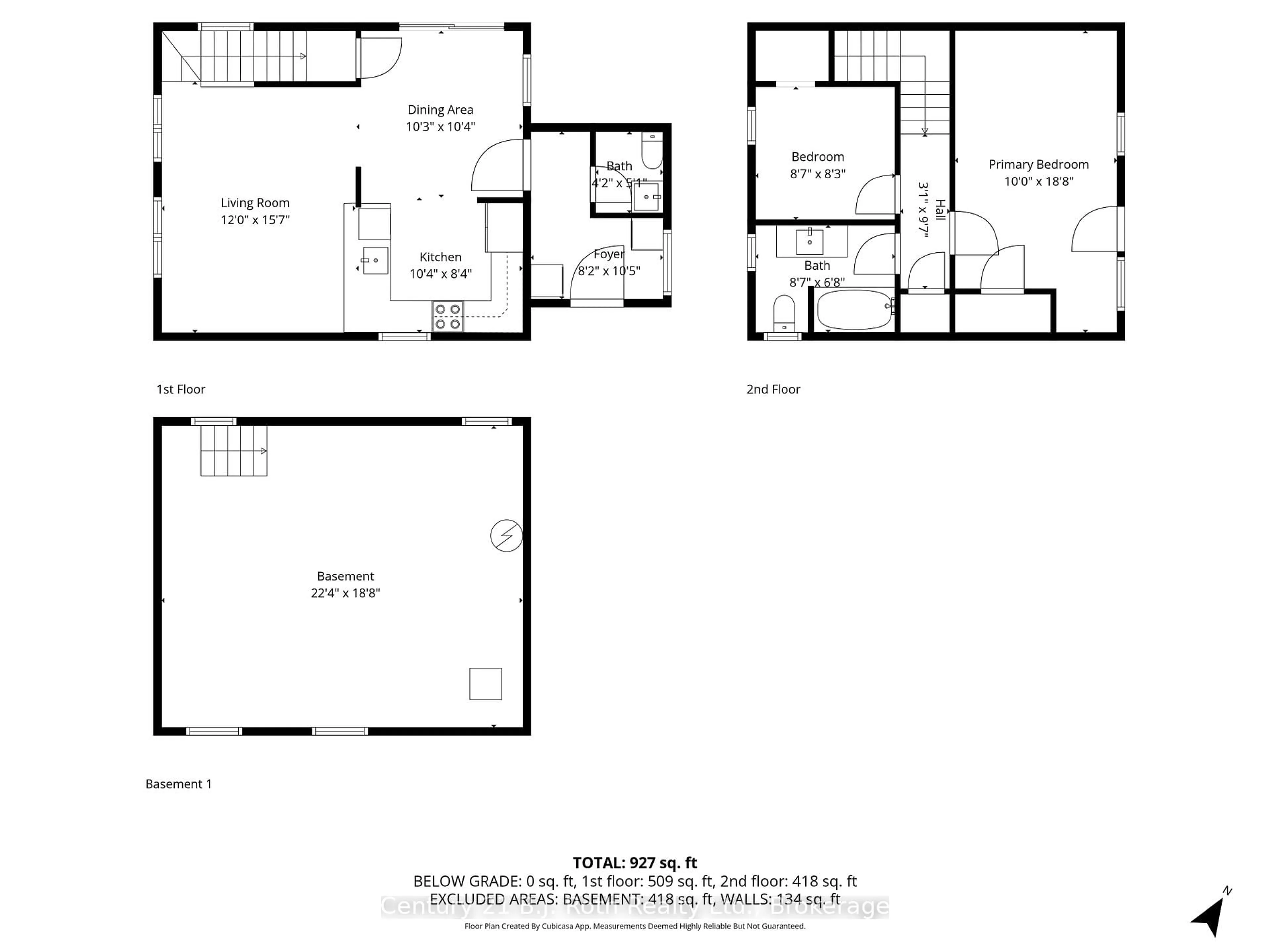 Floor plan for 381 Olive St, Midland Ontario L4R 2R4