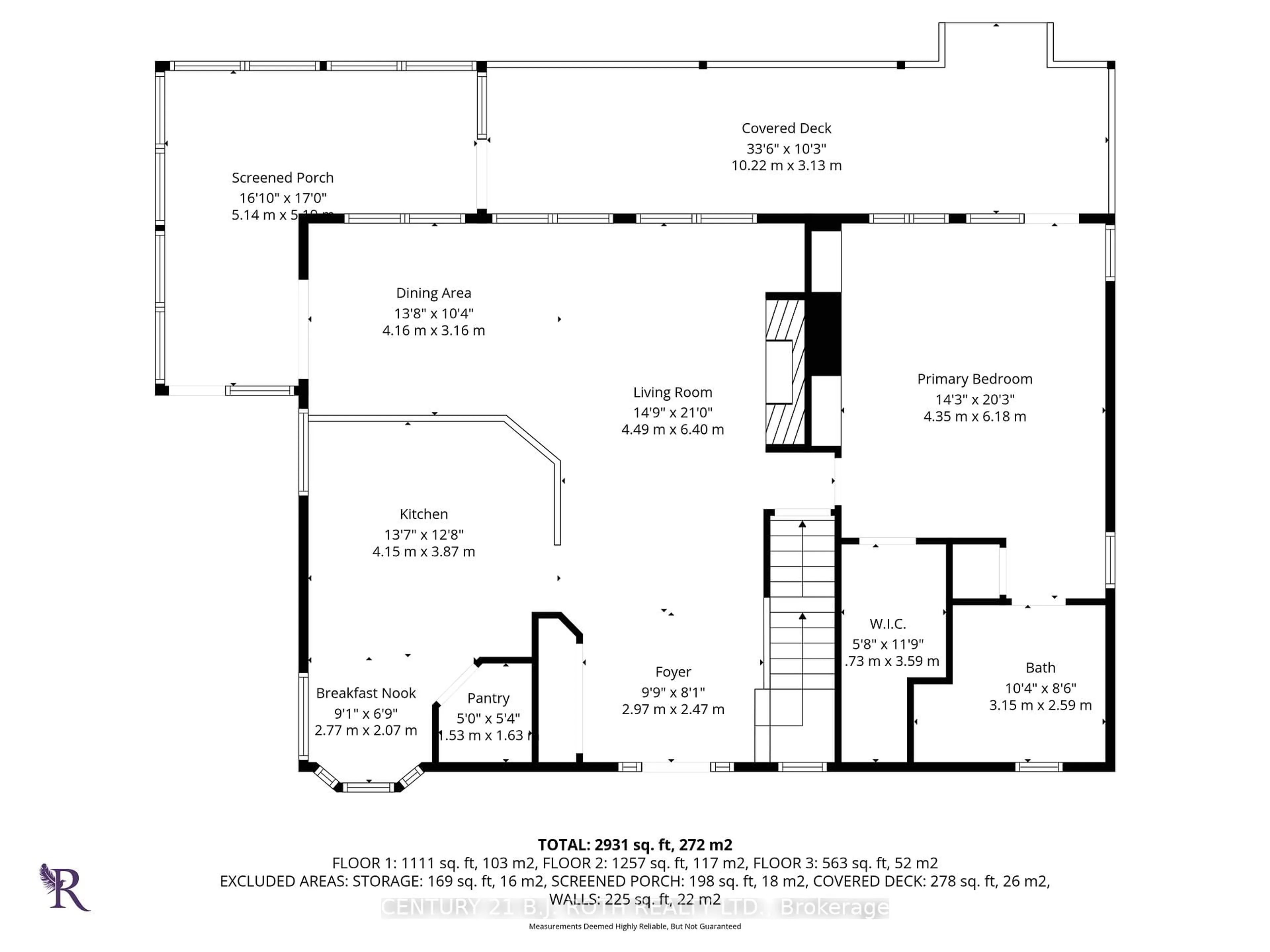 Floor plan for 2710 Portage Tr, Springwater Ontario L9X 0J3