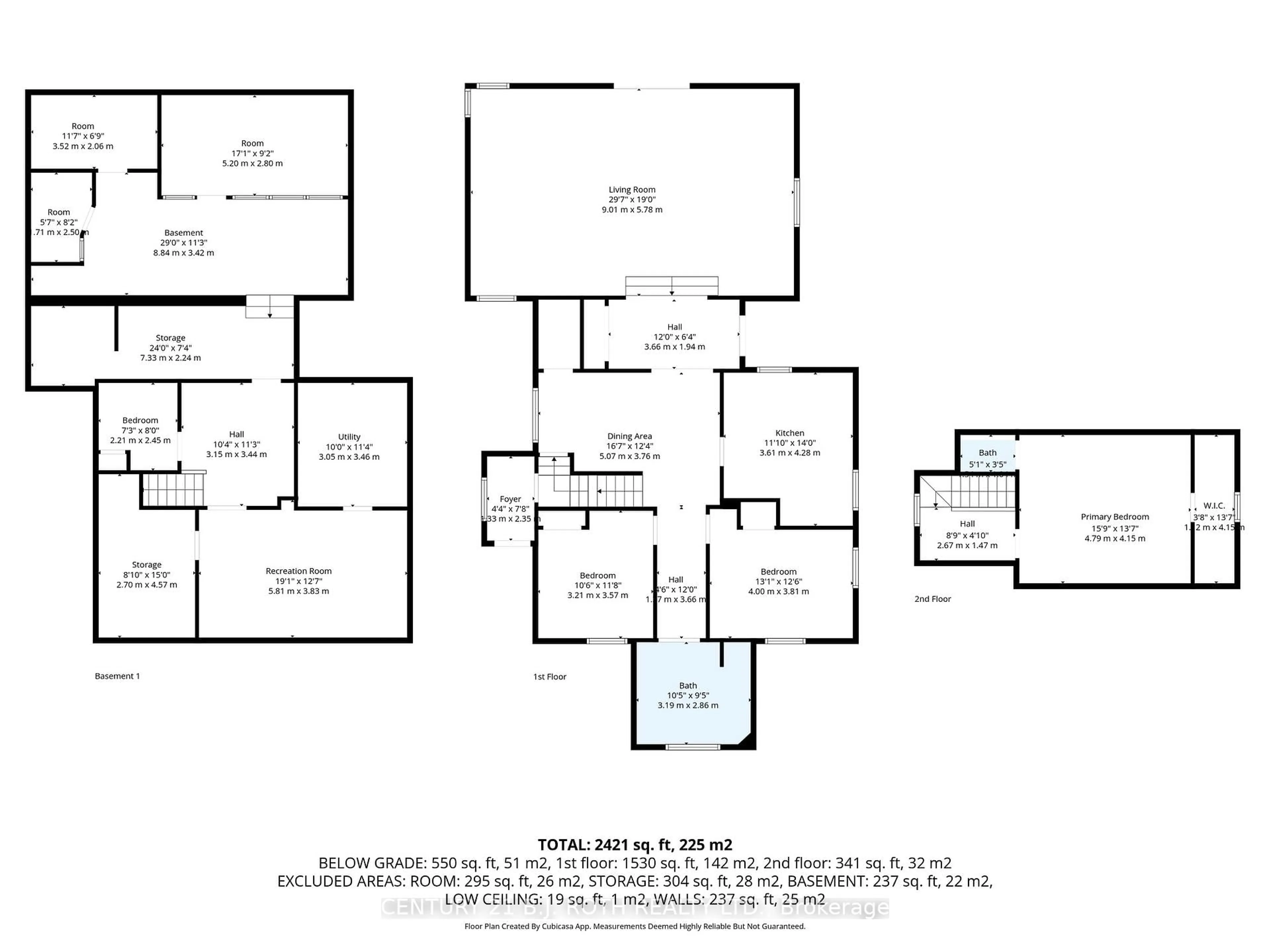 Floor plan for 164 Cook St, Barrie Ontario L4M 4G9