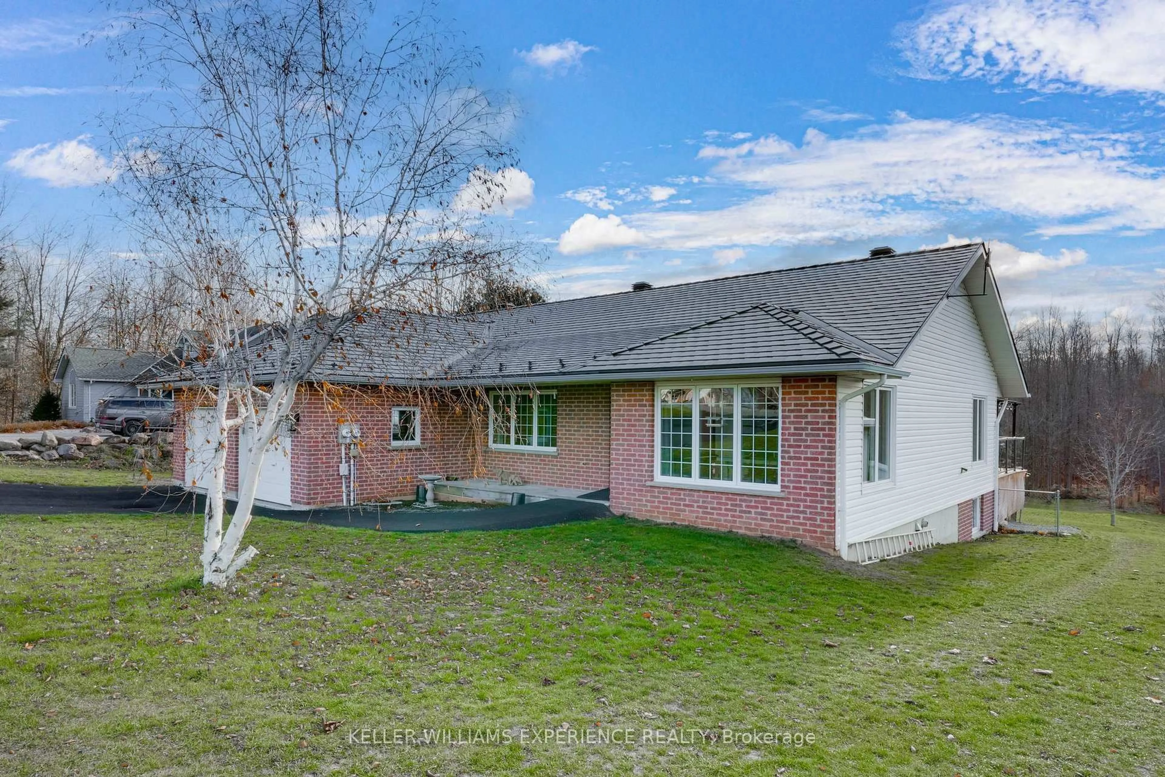 A pic from outside/outdoor area/front of a property/back of a property/a pic from drone, street for 107 Simcoe Rd, Ramara Ontario L0K 1B0