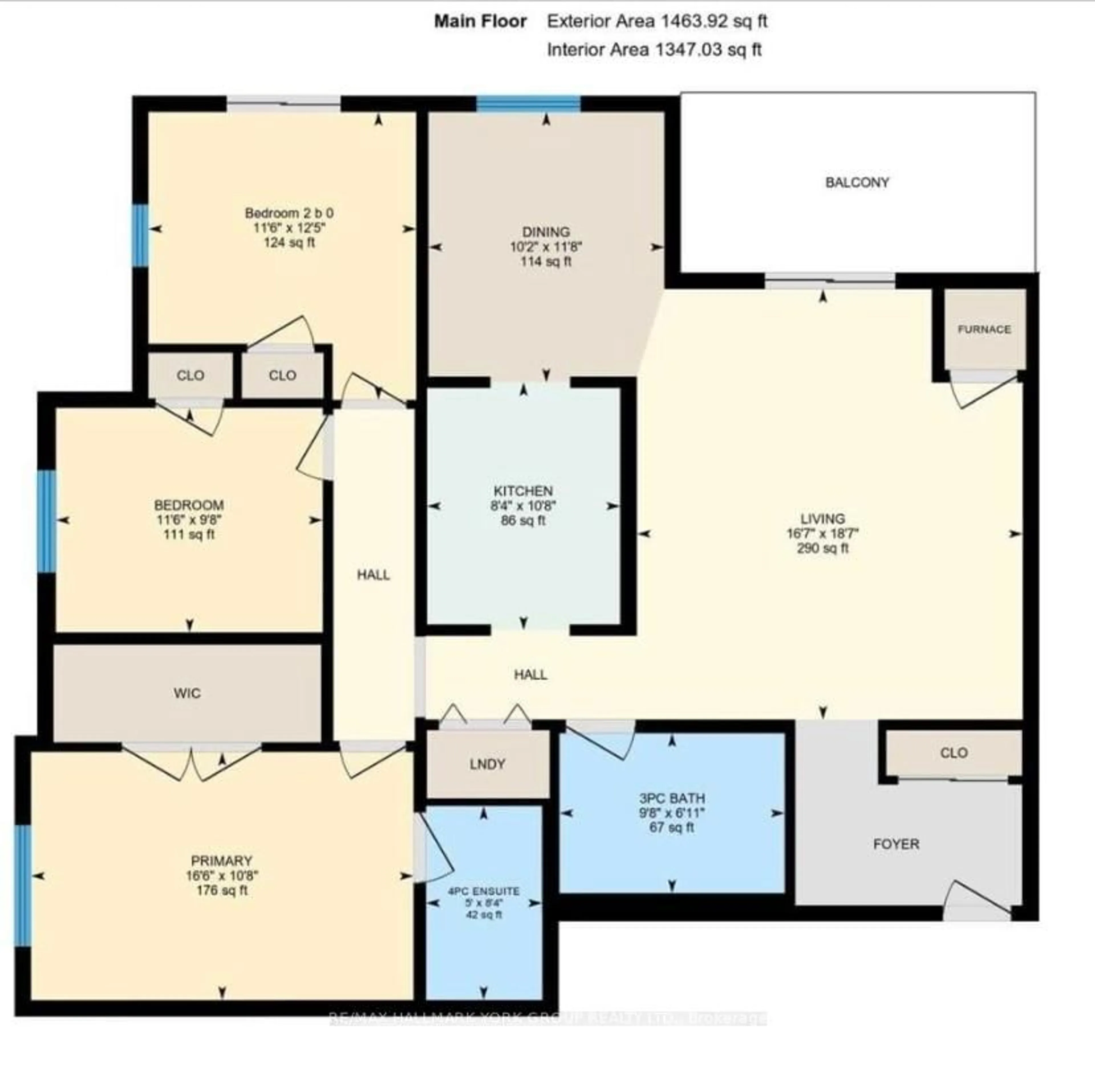 Floor plan for 45 FERNDALE Dr #211, Barrie Ontario L4N 5W7