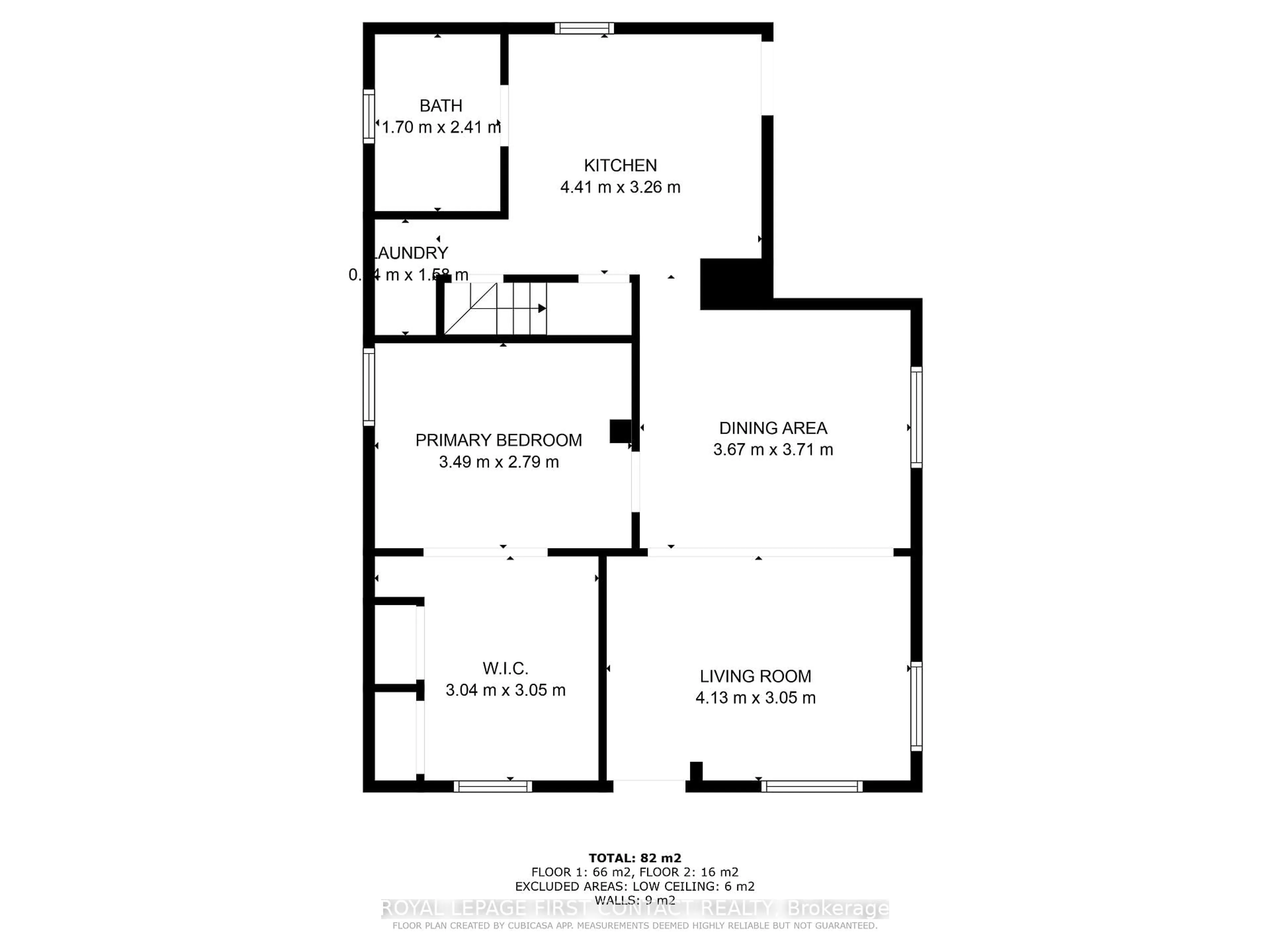 Floor plan for 330 Laclie St, Orillia Ontario L3V 4P3