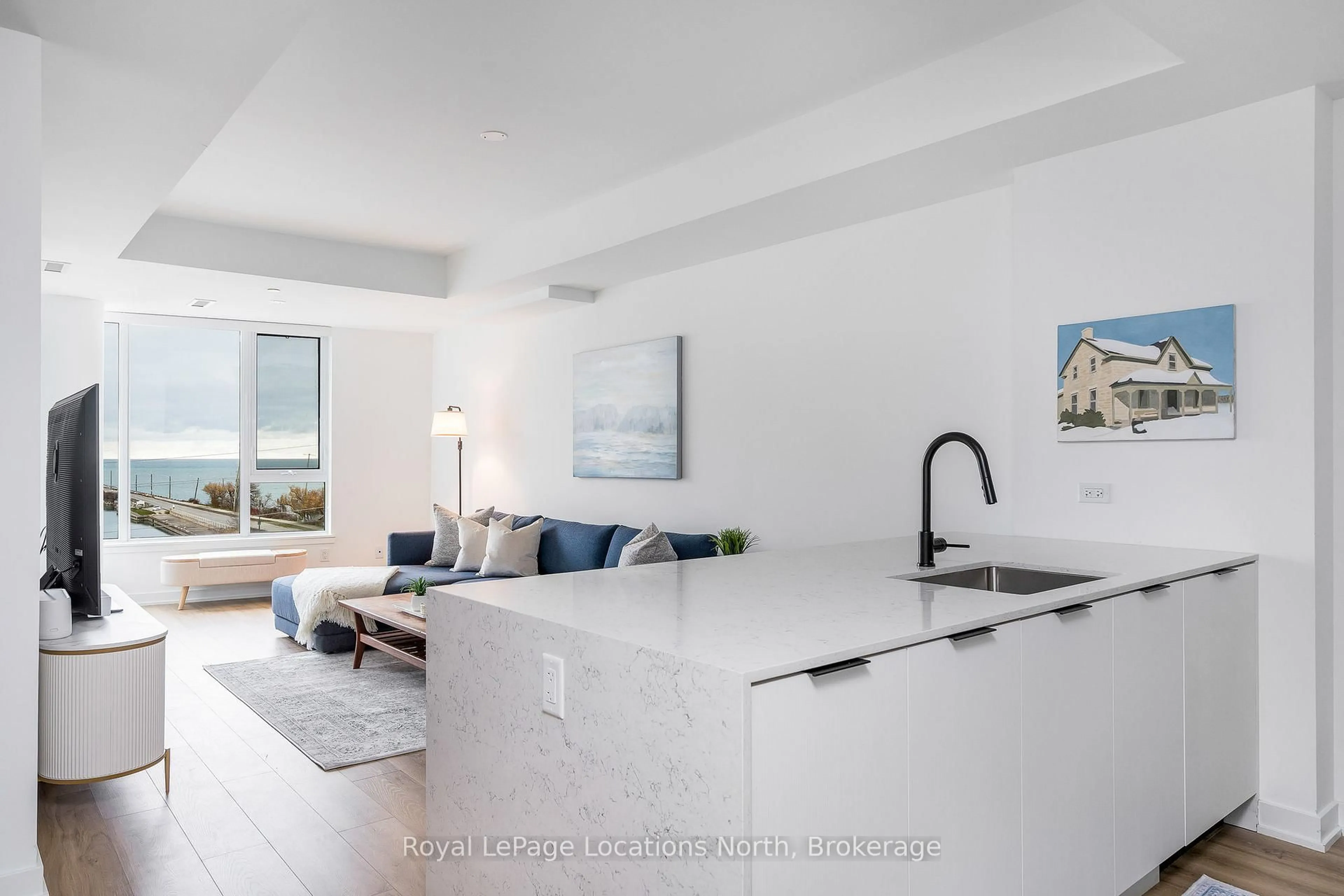 Open concept kitchen, unknown for 31 Huron St #501, Collingwood Ontario L9Y 1C3