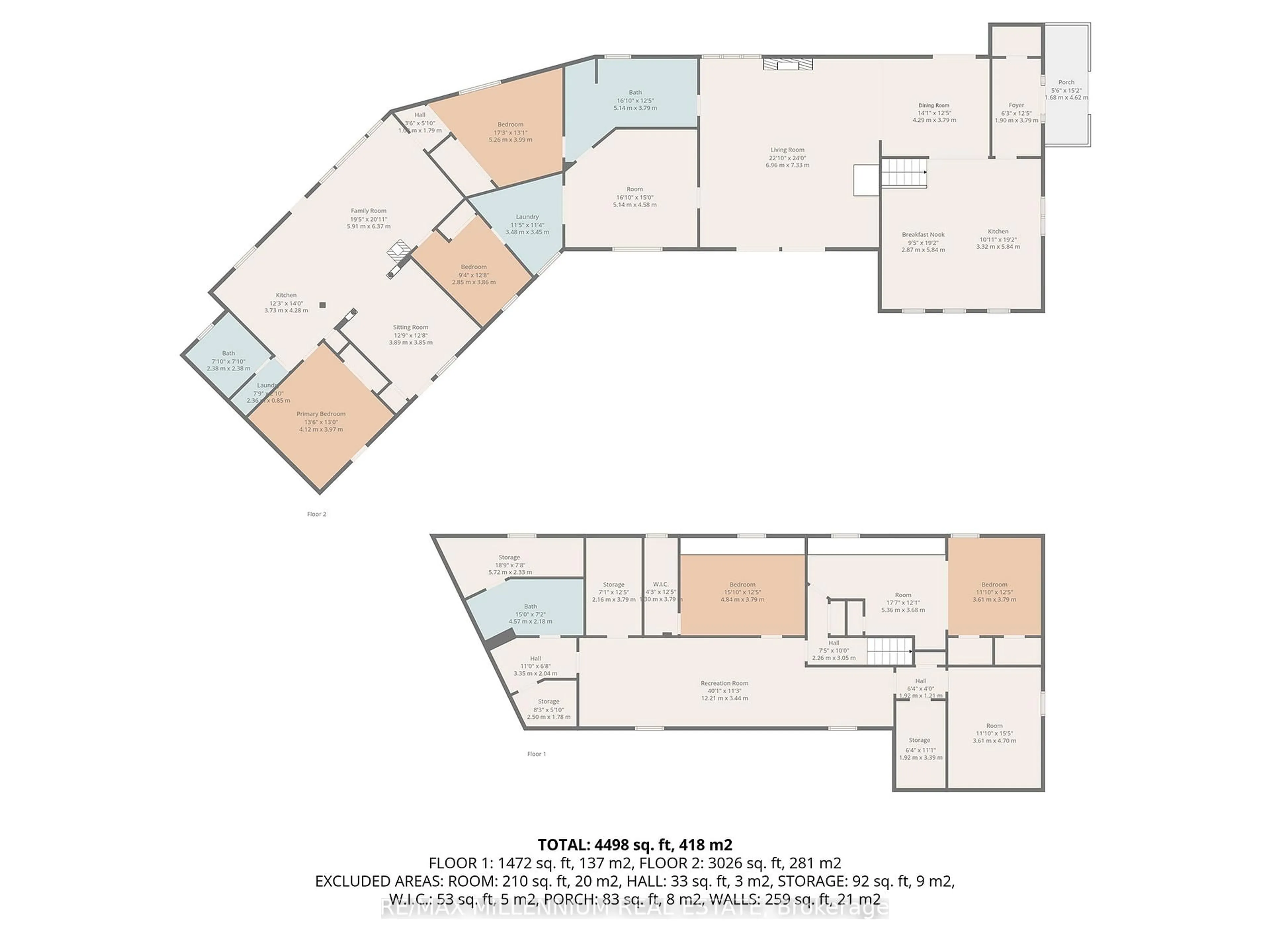 Floor plan for 3021 Pinegrove Rd, Springwater Ontario L0M 1T2