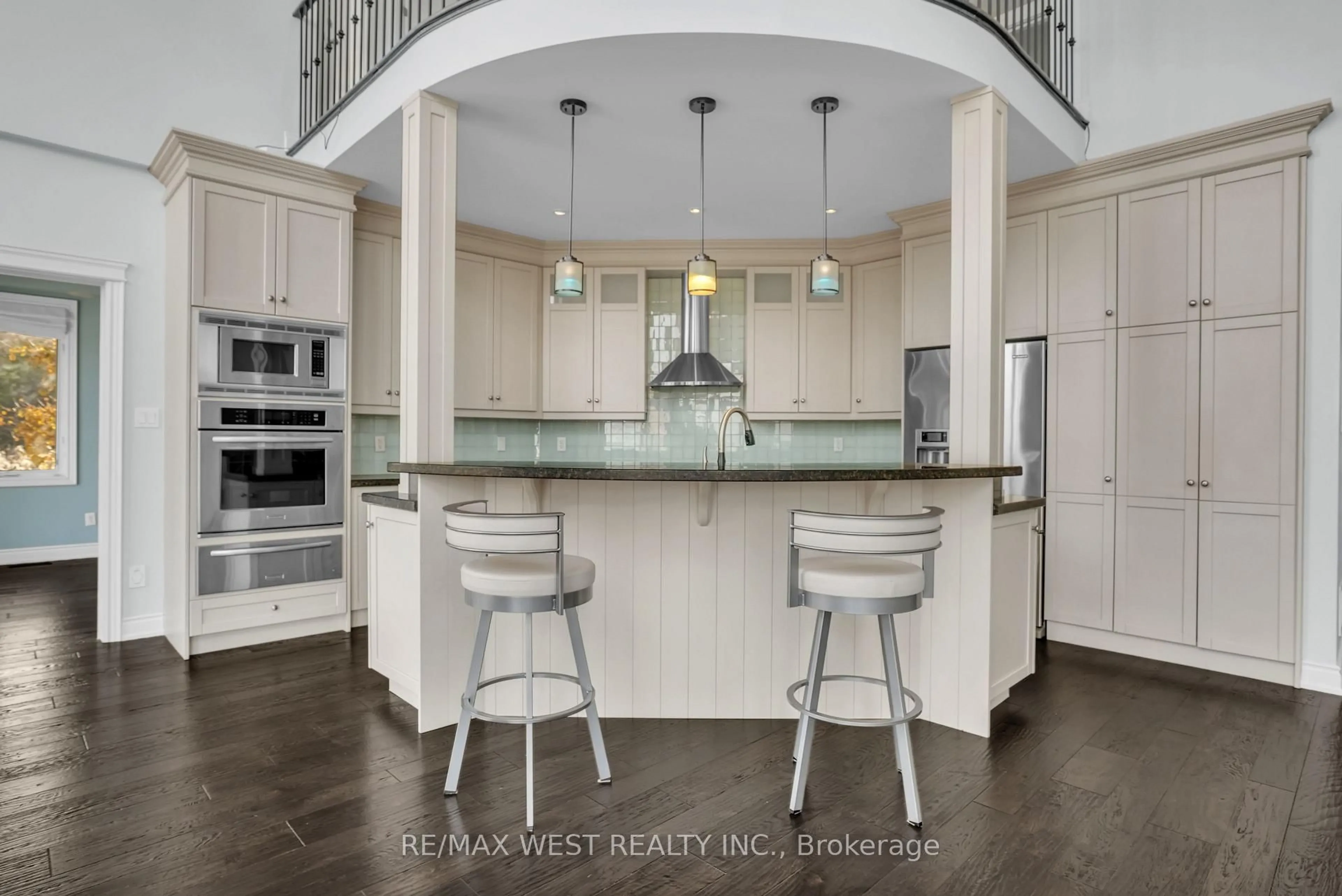 Contemporary kitchen, ceramic/tile floor for 77 Waterview Rd, Wasaga Beach Ontario L9Z 0E9