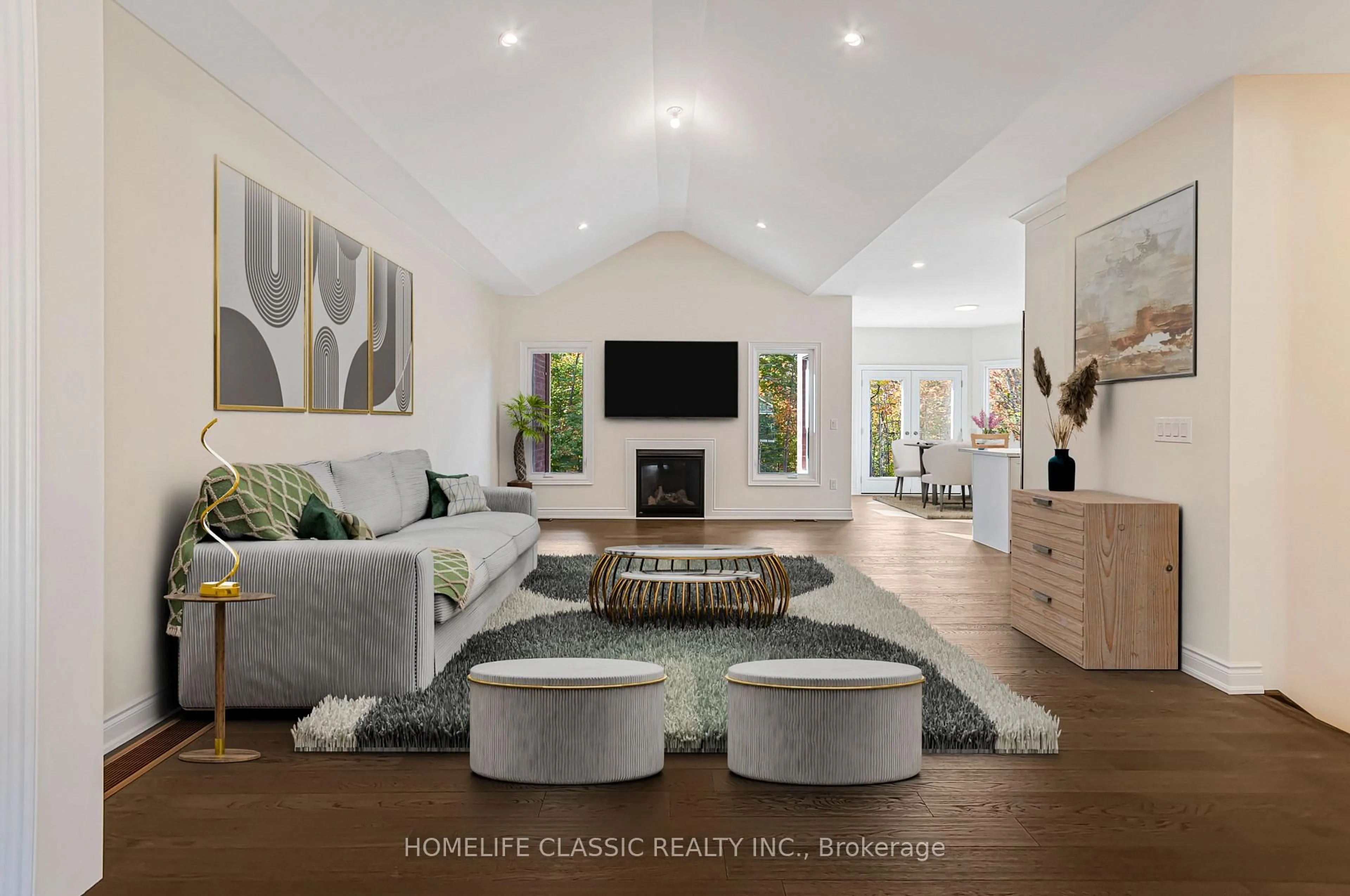 Living room with furniture, unknown for 74 Ruby Ridge Rd, Oro-Medonte Ontario L0L 2E0