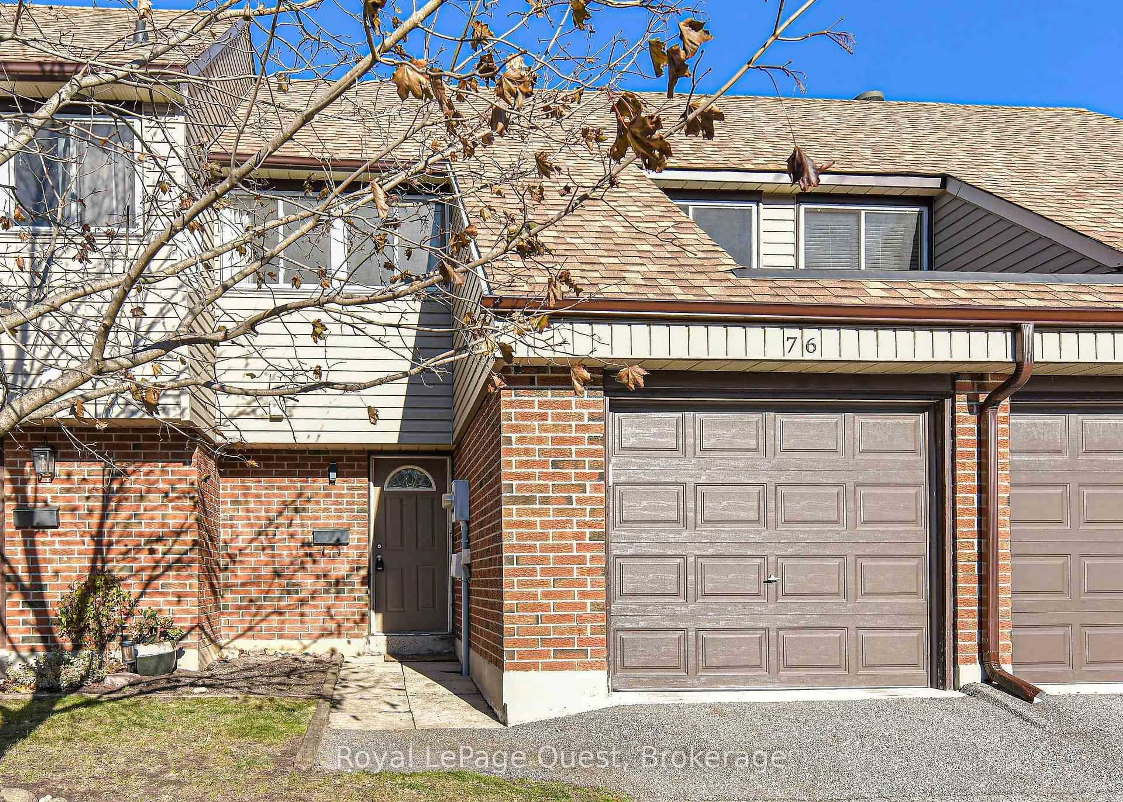 Home with brick exterior material, street for 441 Barrie Rd #76, Orillia Ontario L3V 6T9