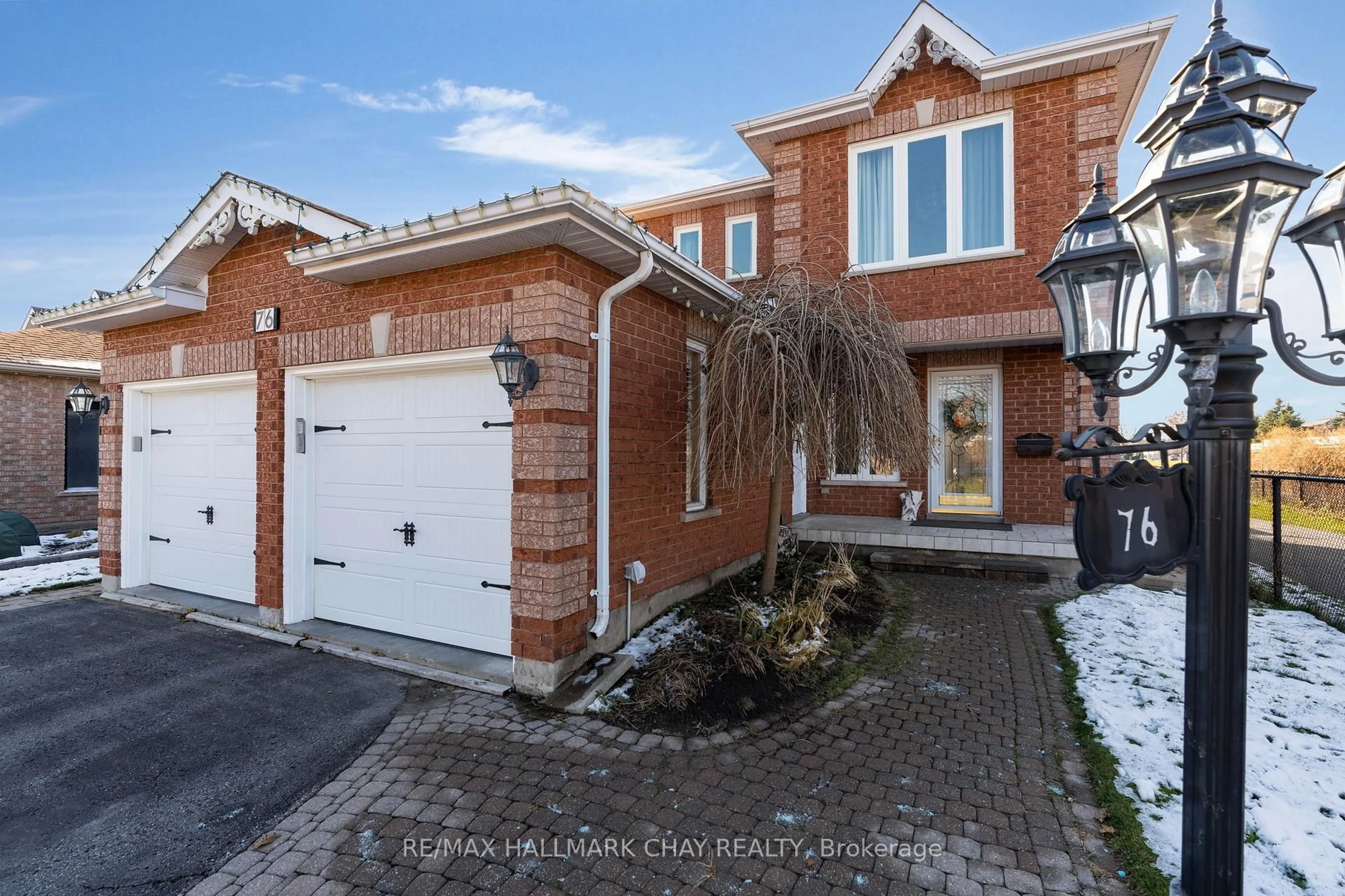 Home with brick exterior material, street for 76 Hodgson Dr, Barrie Ontario L4N 7Z2