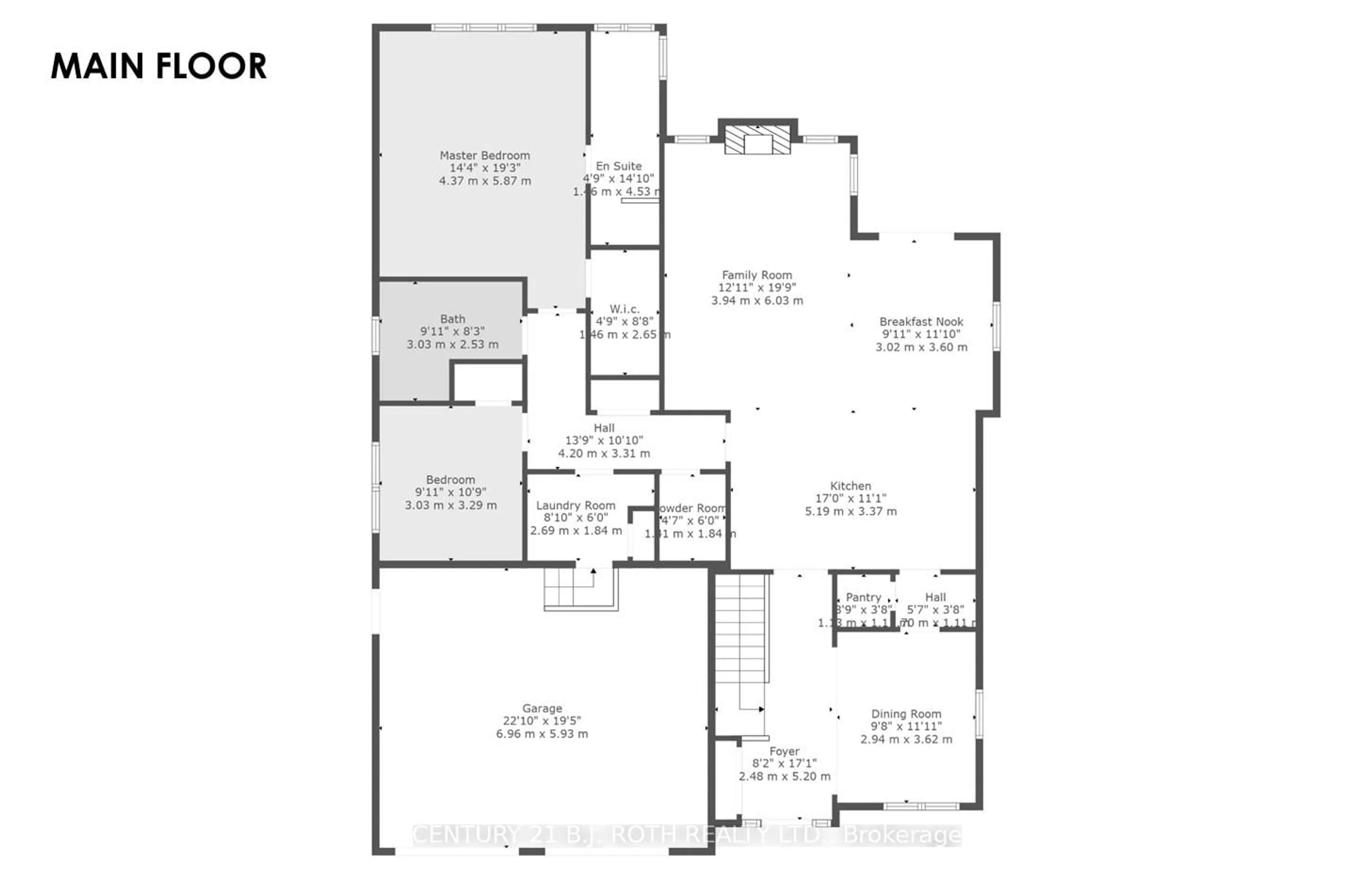 Floor plan for 3 Cameron St, Springwater Ontario L9X 0S6
