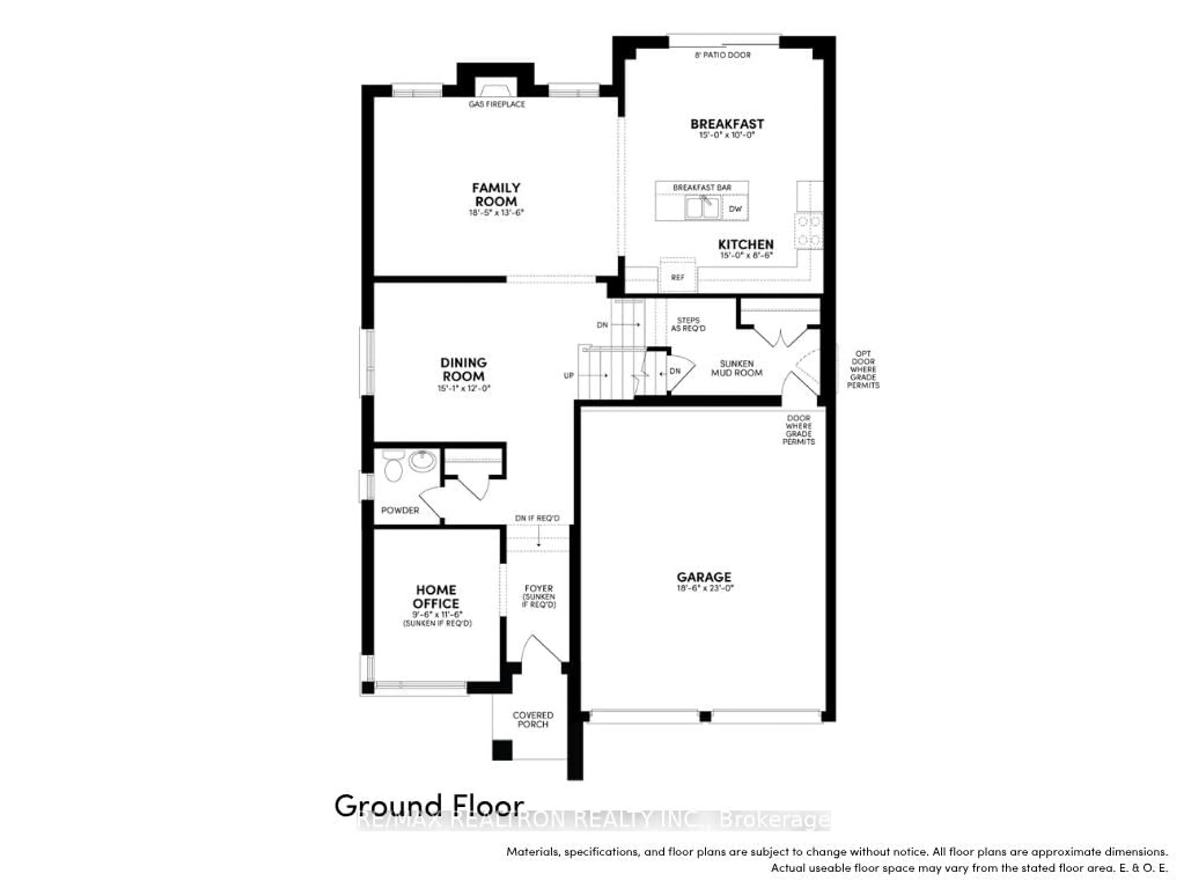 Floor plan for 36 Sweet Cicely St, Springwater Ontario L9X 2C7