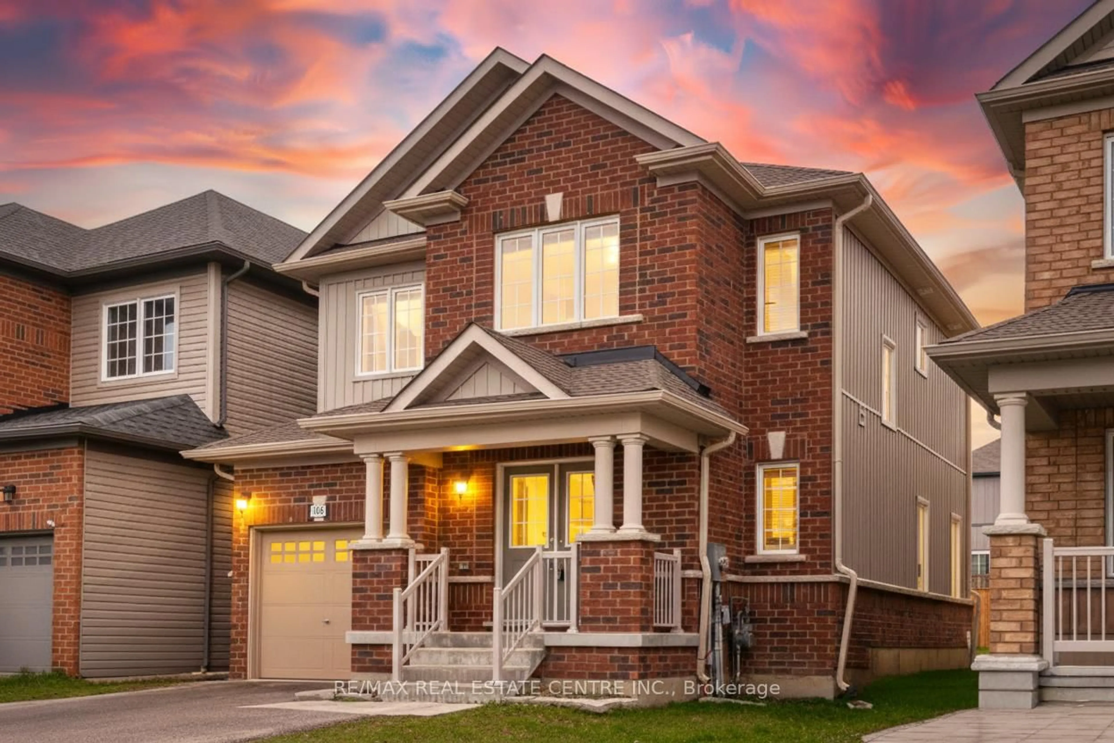 Home with brick exterior material, street for 106 Diana Dr, Orillia Ontario L3V 0E2