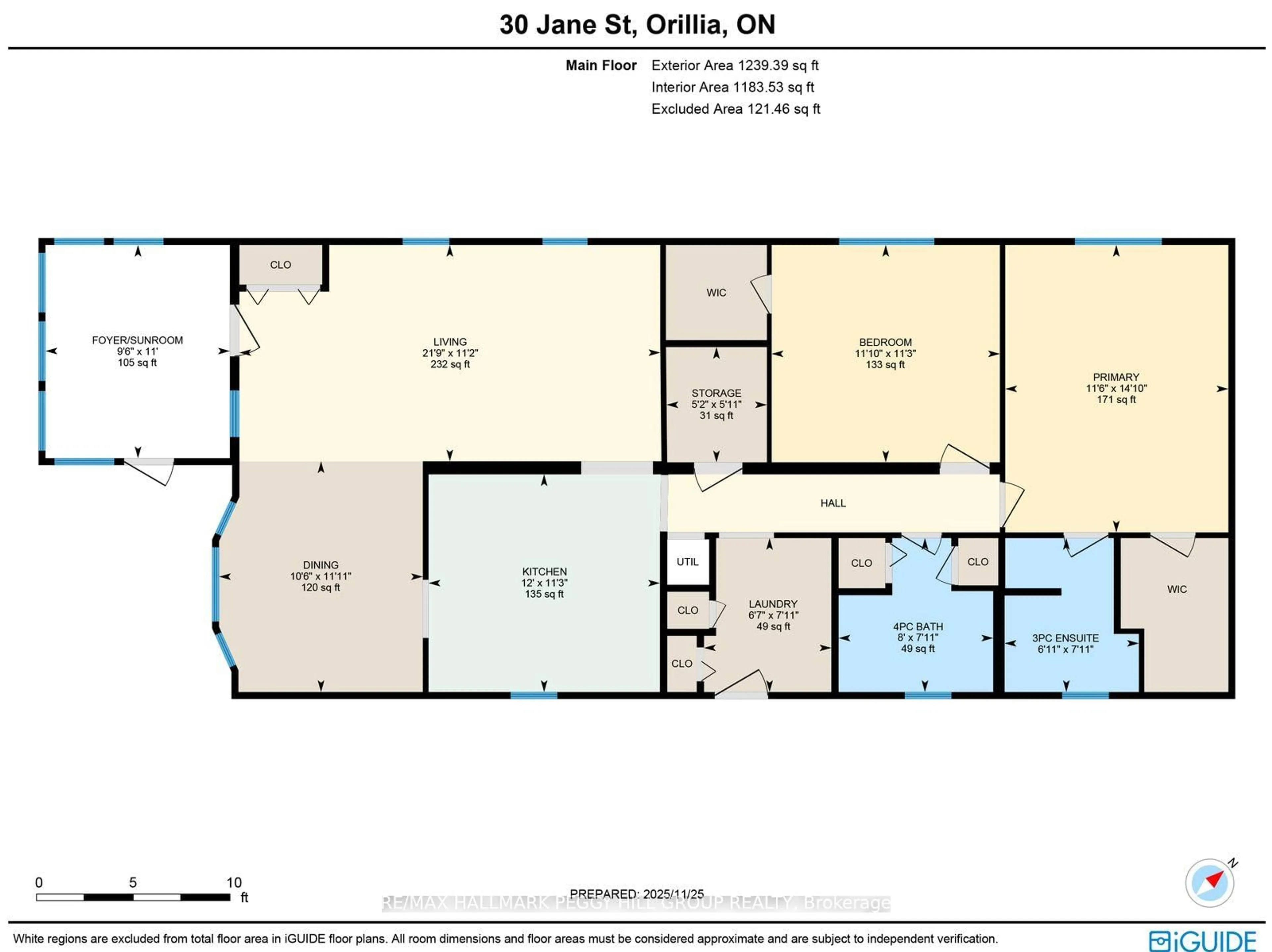 Floor plan for 30 Jane St, Oro-Medonte Ontario L3V 0P9